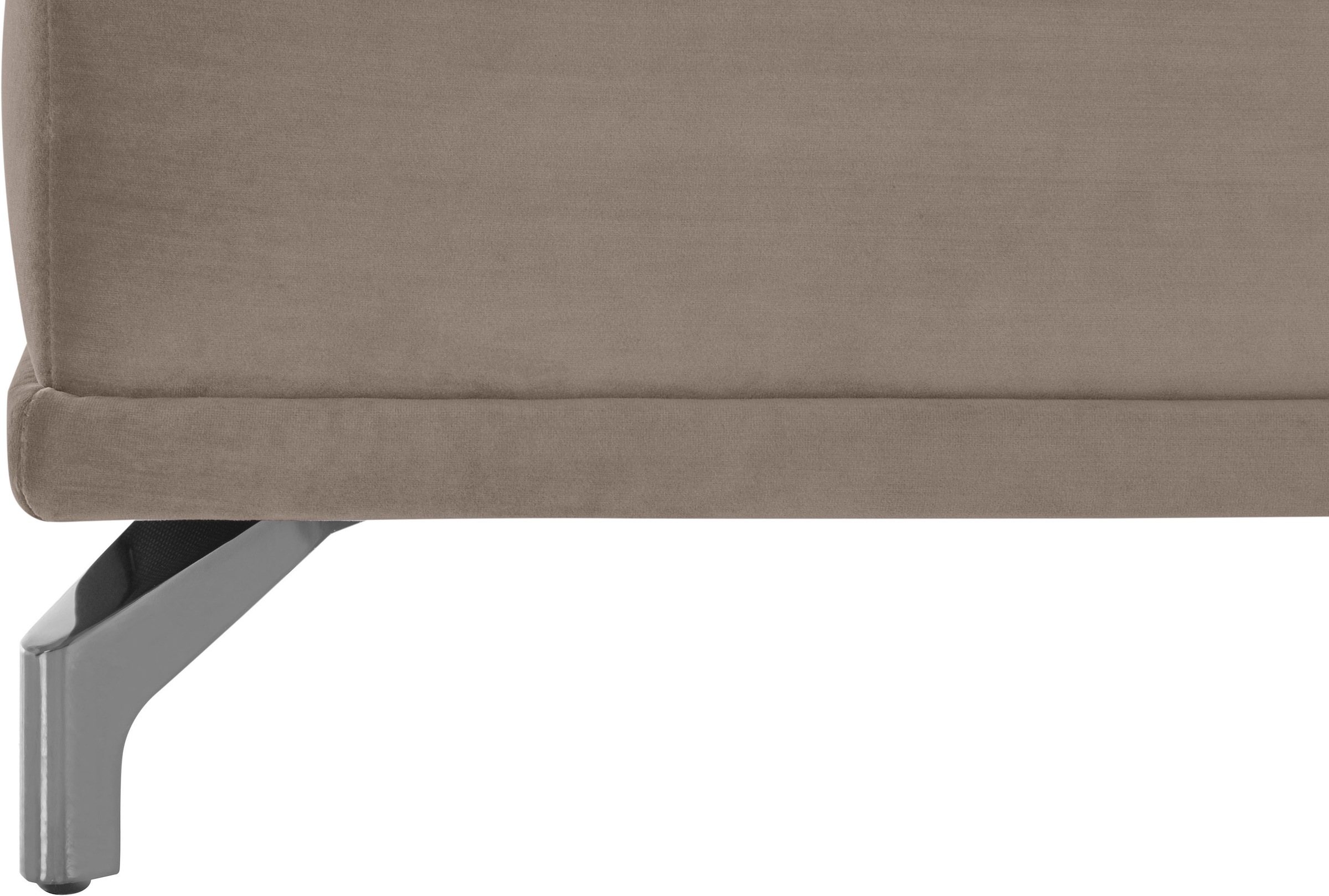 Places of Style Polsterhocker »Costello, B: 133 cm«, individuell zu kombinieren, Federkern