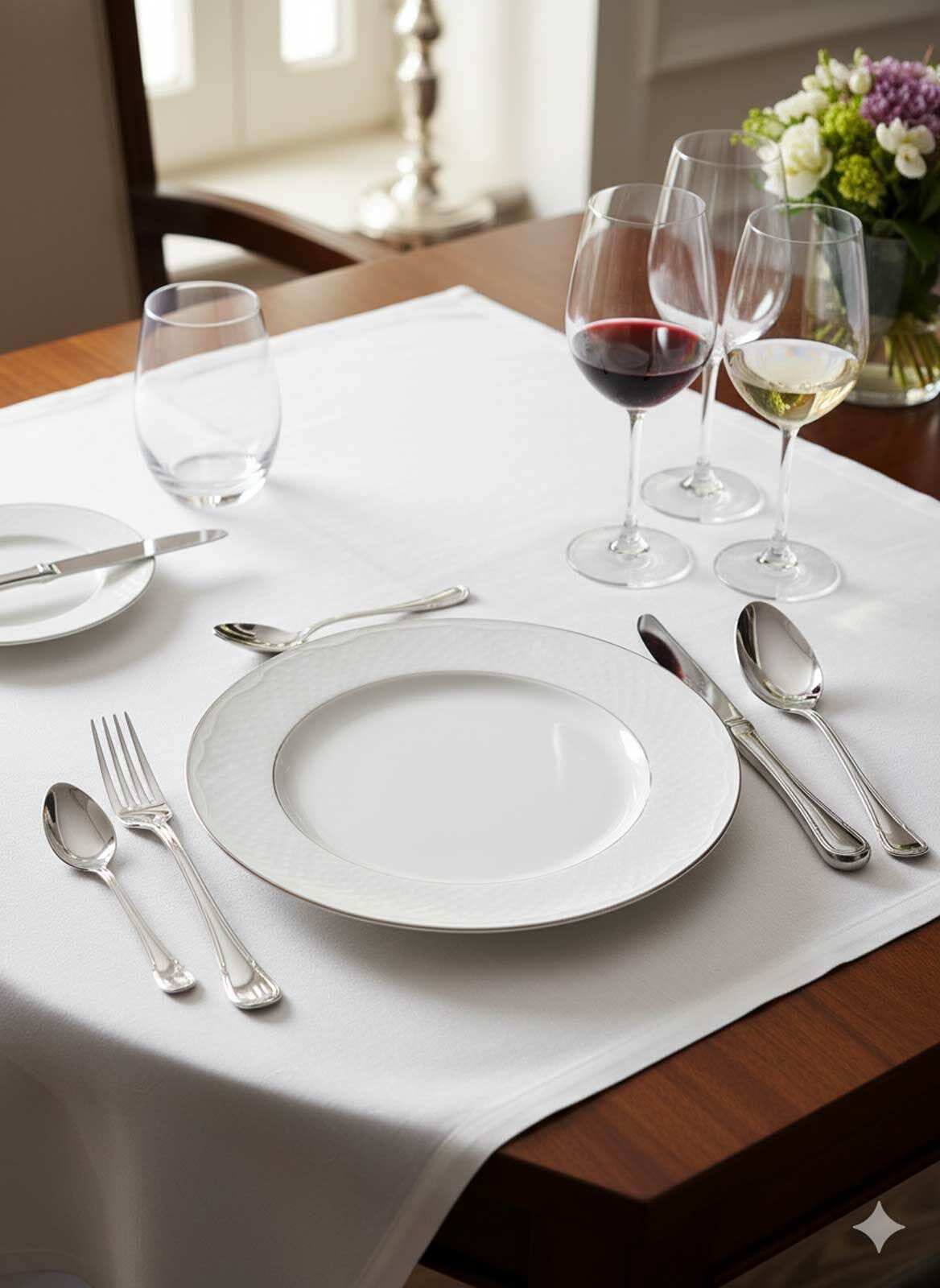 Picard & Wielpütz Solingen Besteck-Set »Tafelbesteck Ligato 30er Set silber« Spülmaschinengeeignet