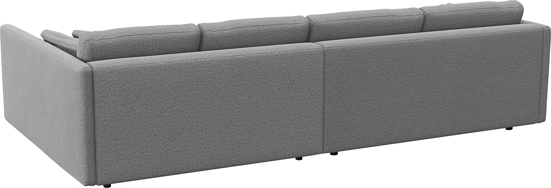 FLEXLUX Ecksofa »Lovane« Weich & anschmiegsam, große Sitztiefe auf Kaltschaum, Dekokissen inkl.