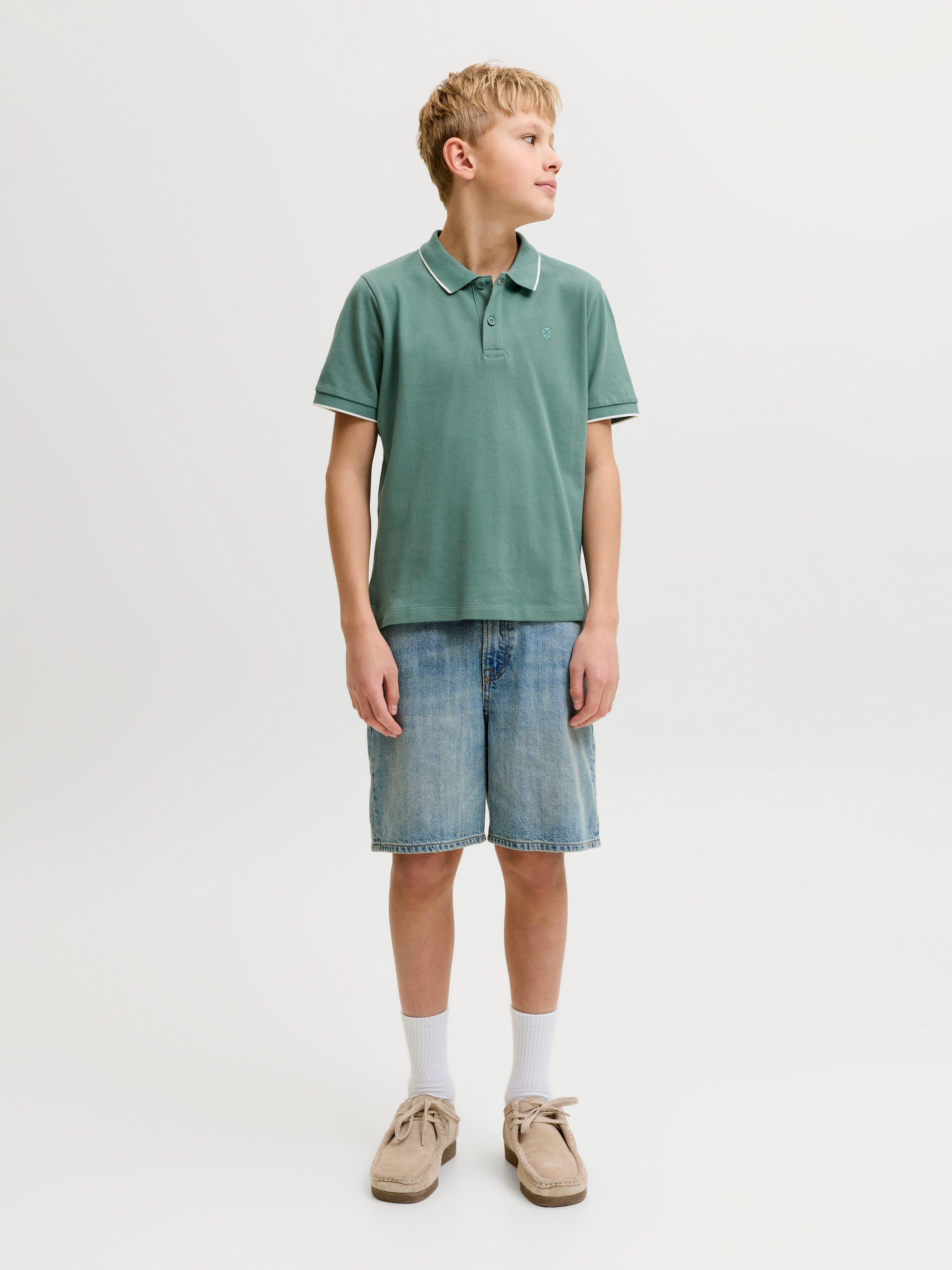 Jack & Jones Junior Poloshirt »JPRBLAWESTON SS POLO JNR« Baumwolle, regular fit