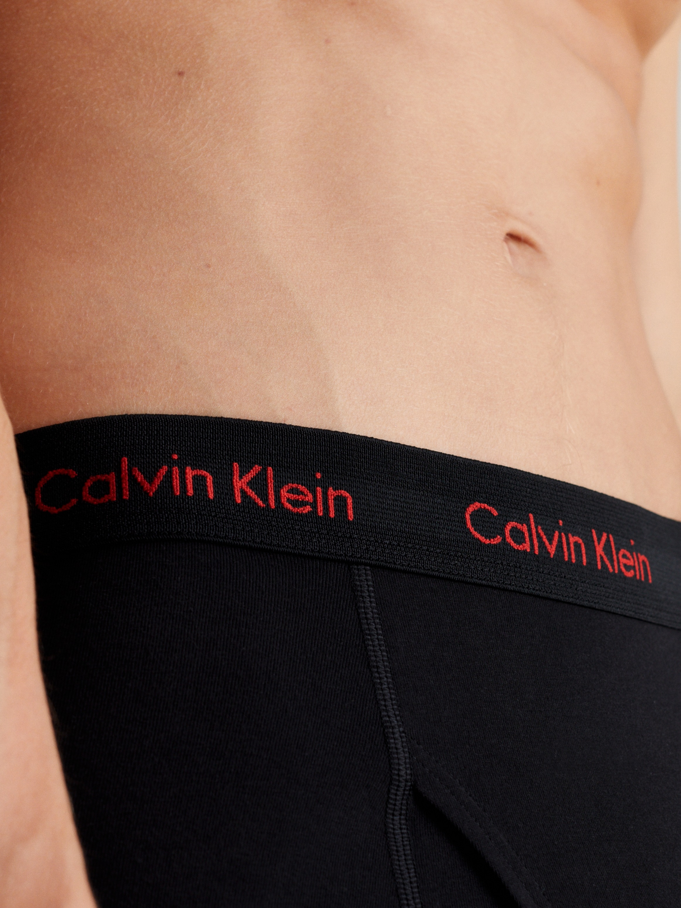 Calvin Klein Underwear Trunk »TRUNK 3PK«, (Packung, 3 St., 3er), mit praktischem Eingriff