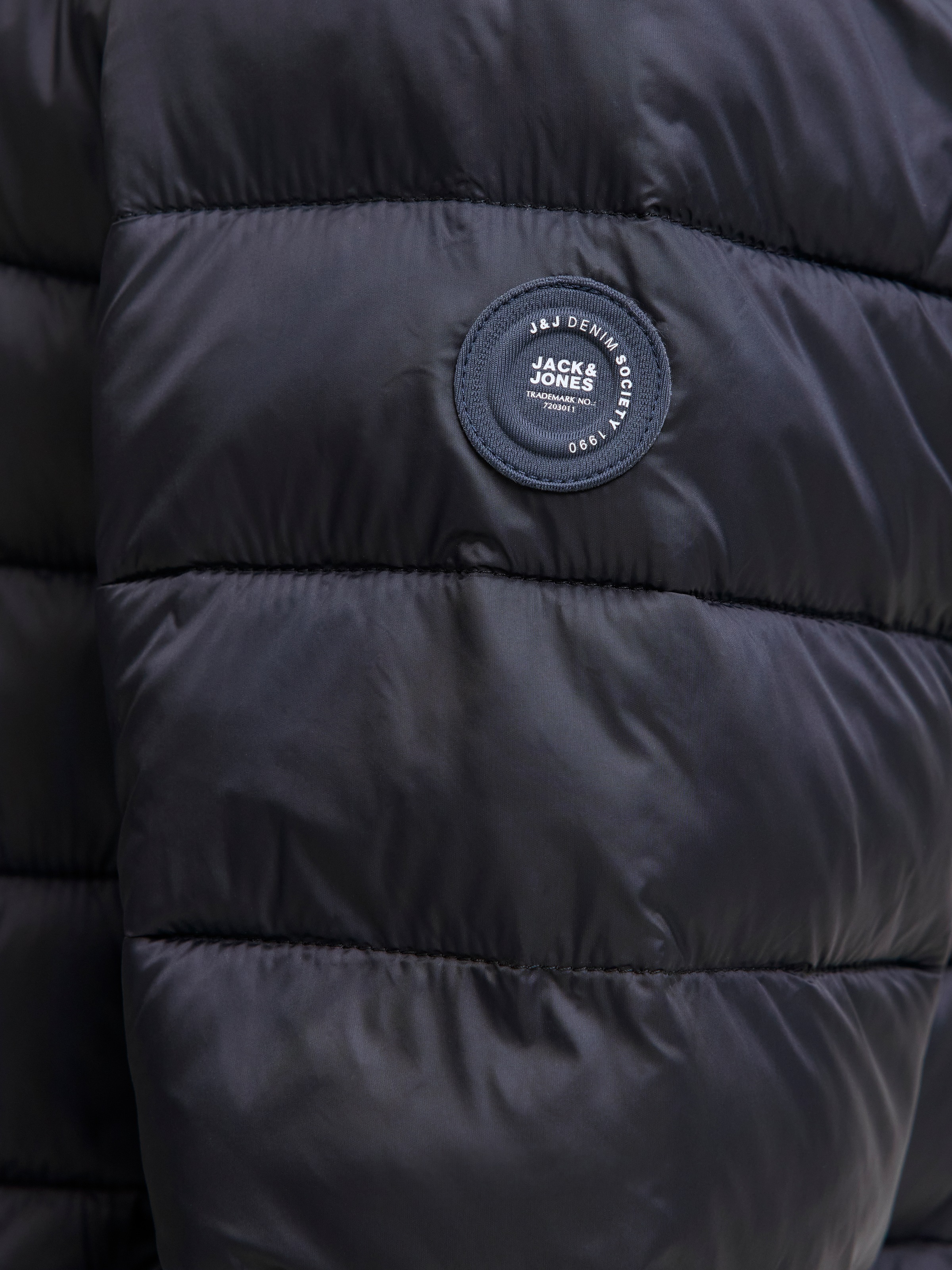 Jack & Jones Steppjacke »JJEBRADLEY LIGHT PUFFER COLLAR NOOS«, ohne Kapuze