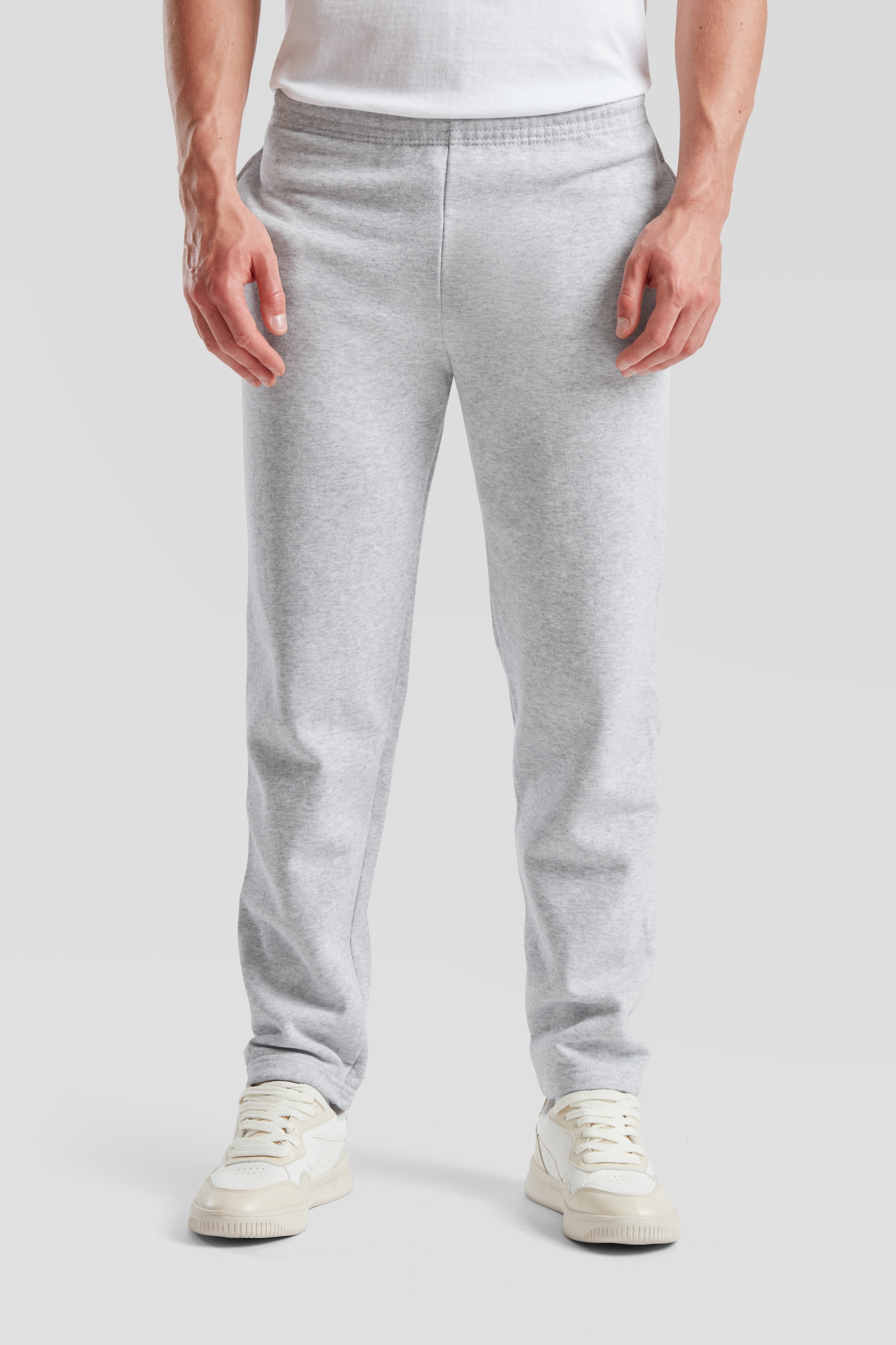 Fruit of the Loom Sweathose  Jogger mit offenem Beinabschluss