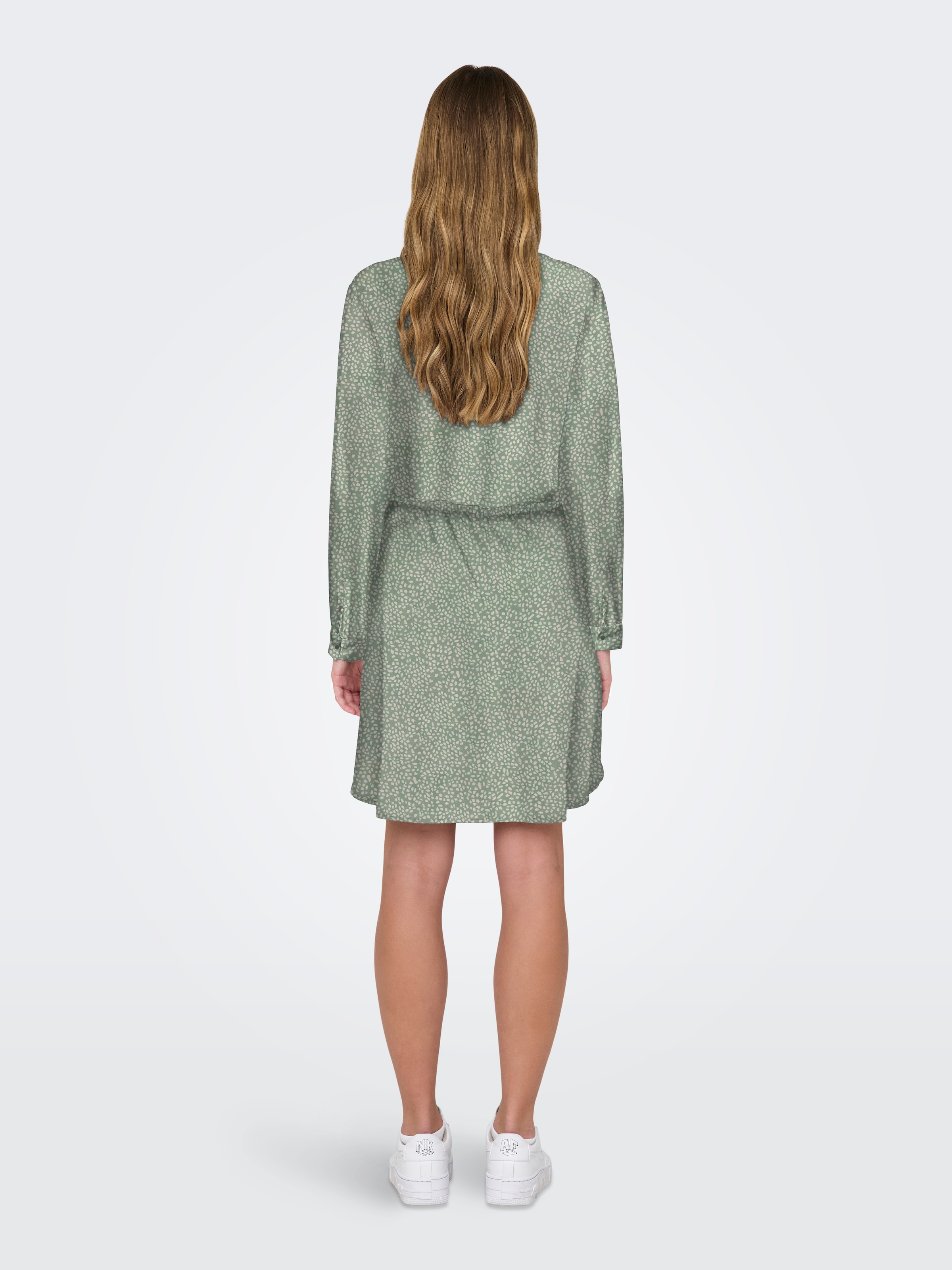 ONLY Druckkleid »ONLCORY L/S V-NECK TUNIC«