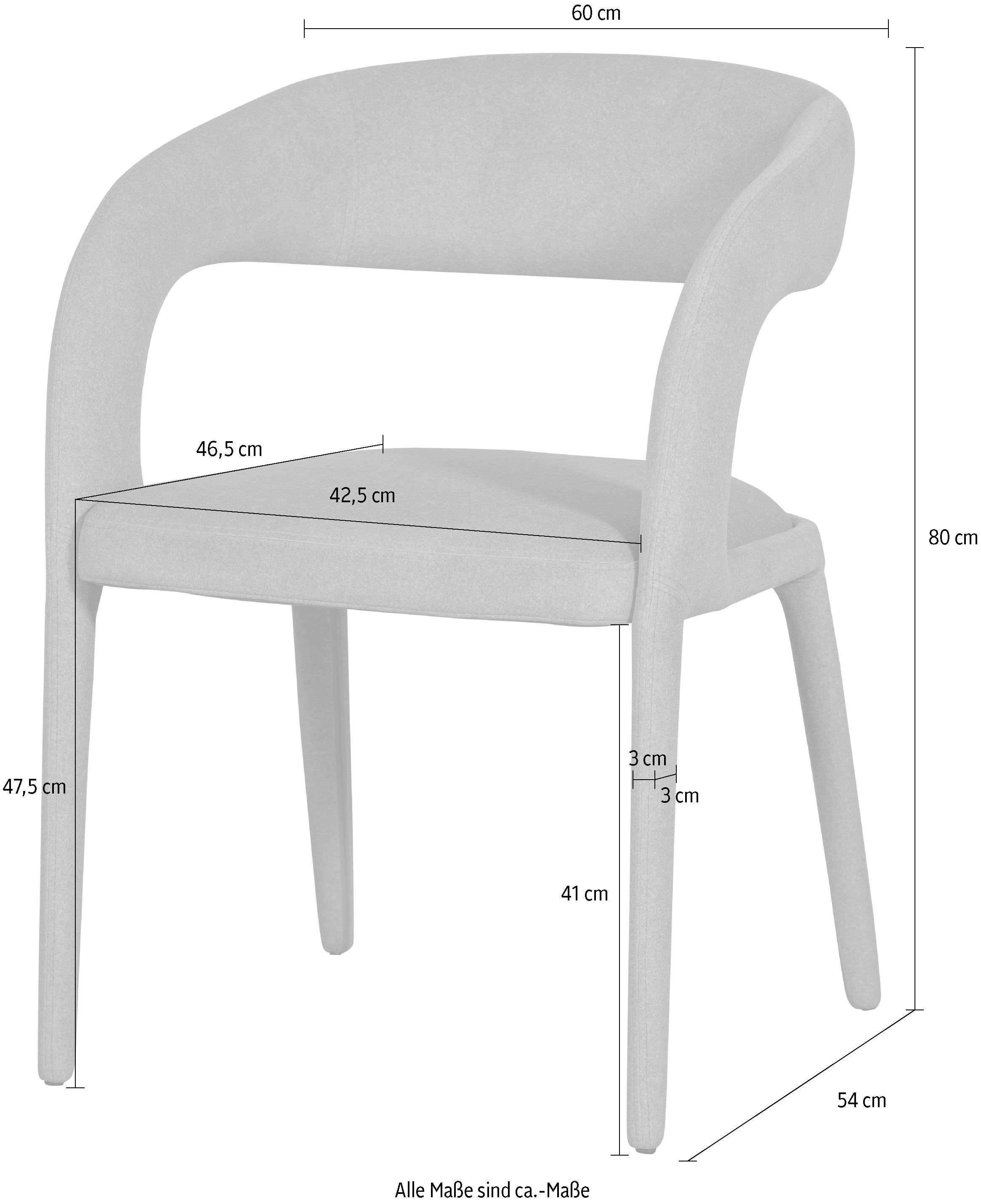 WOOOD Barhocker »vtwonen Arms esszimmerstuhl« Esszimmerstuhl Arms von vtwonen, elegant, weich bezogen, modern