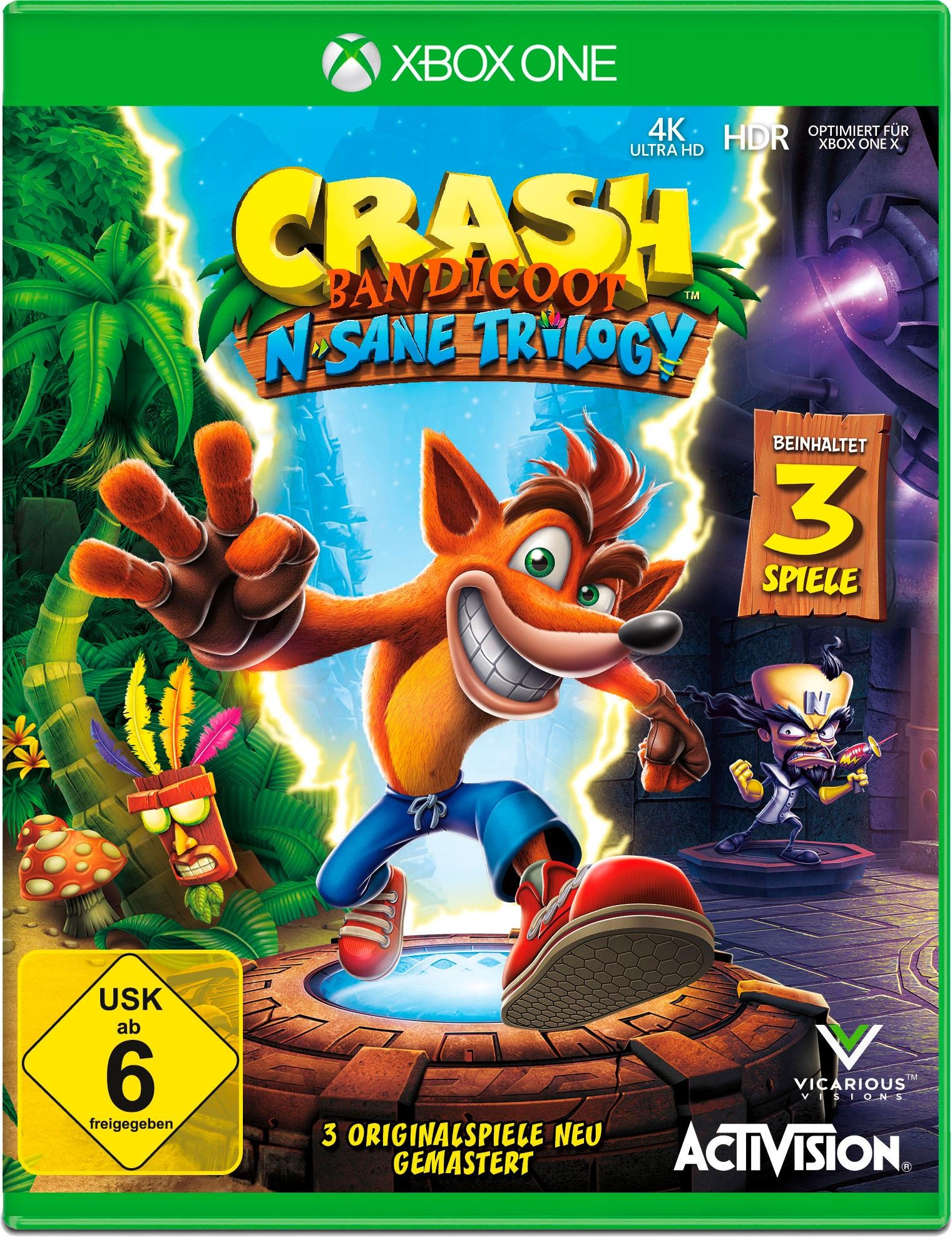 Activision Spiel »Crash Bandicoot N. Sane Triology«, Xbox One