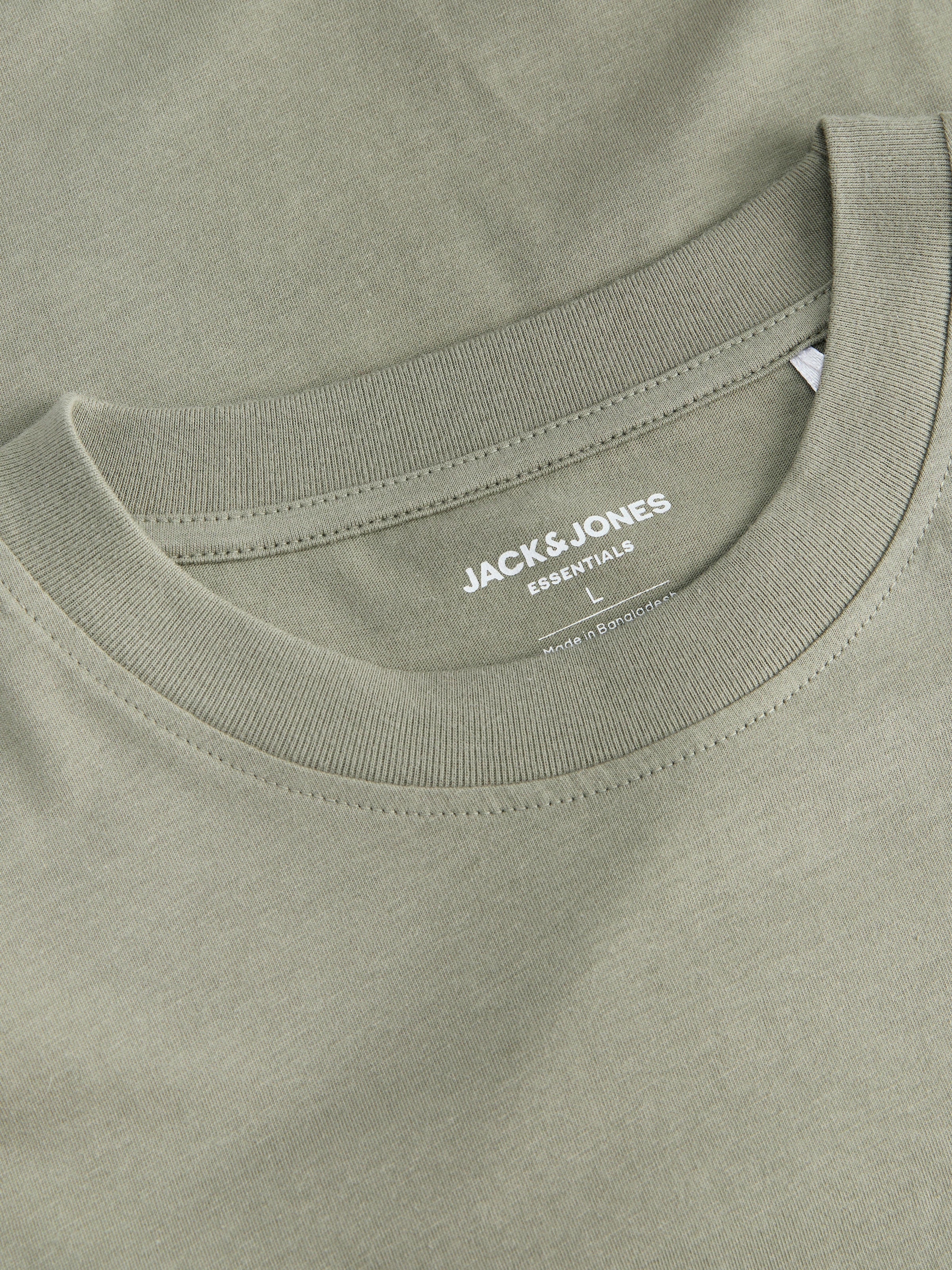 Jack & Jones Oversize-Shirt »JJEBRADLEY Oversize T-Shirt mit klassischem Rundhalsausschnitt« mit gekämmten Jersey