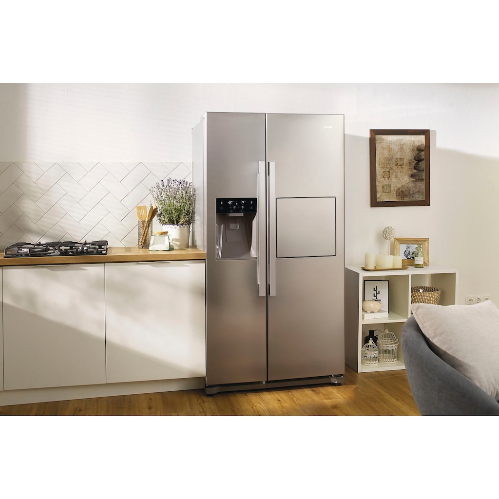 GORENJE Side-by-Side, NRS9EVXB1, 179 cm hoch, 91 cm breit