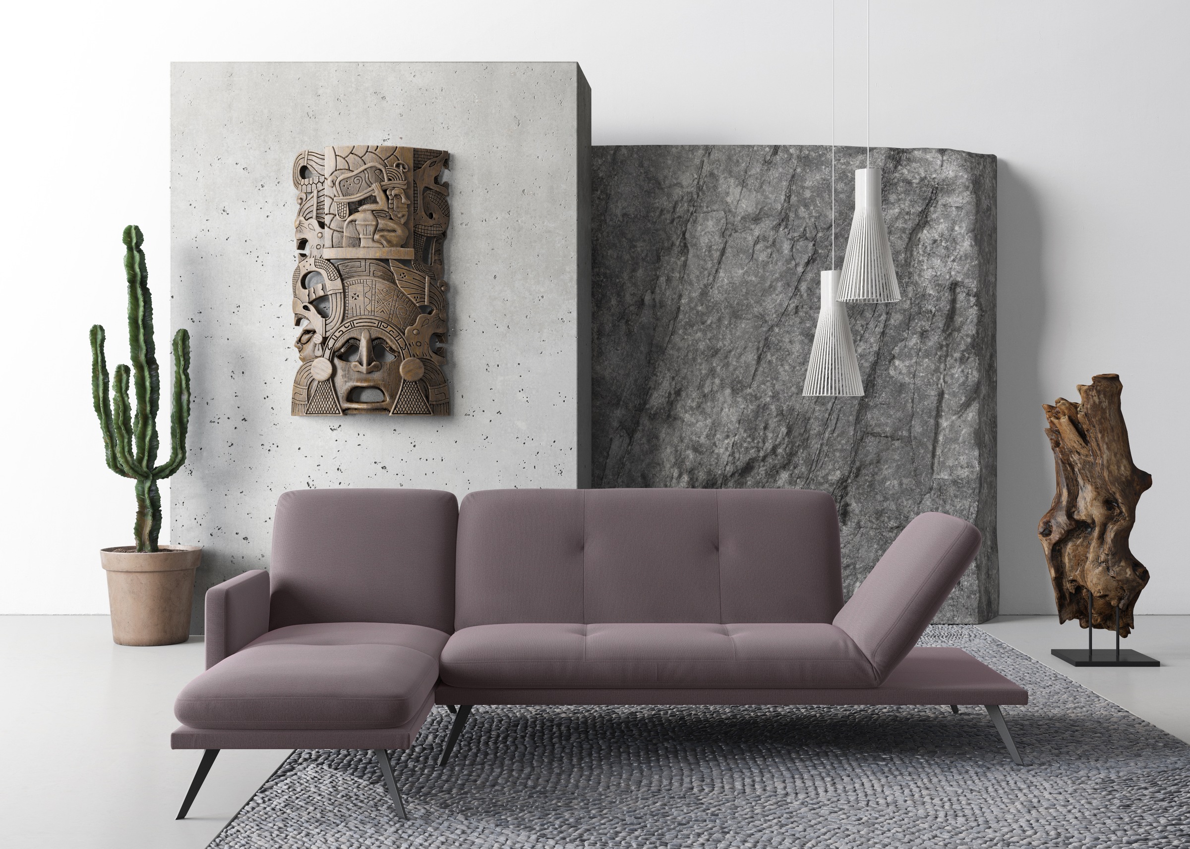 machalke® Ecksofa »butterfly, L-Form«