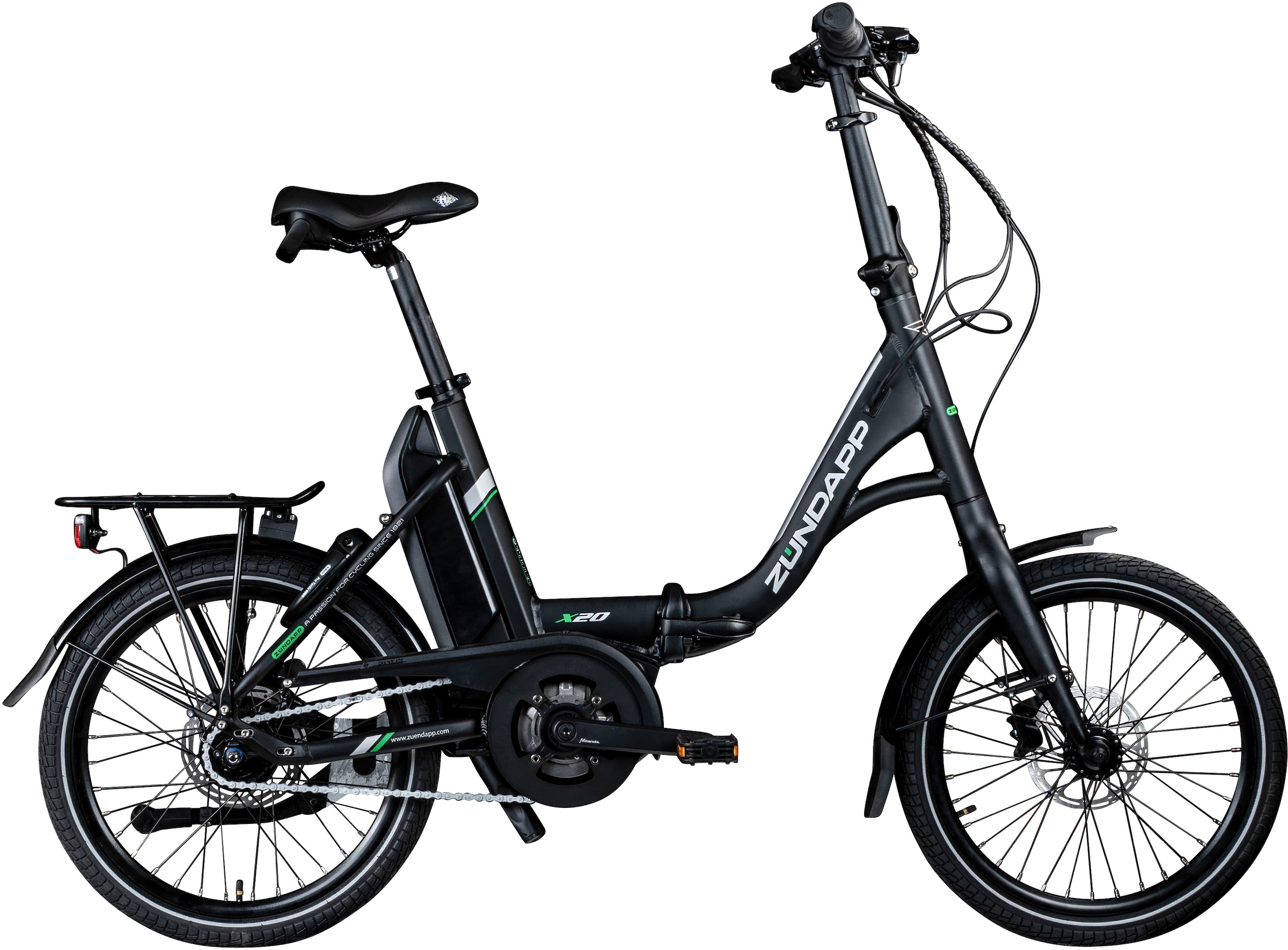 Zündapp E-Bike »X20«, 7 Gang, Shimano, Nexus, Mittelmotor 250 W, Pedelec, Elektrofahrrad für Damen u. Herren