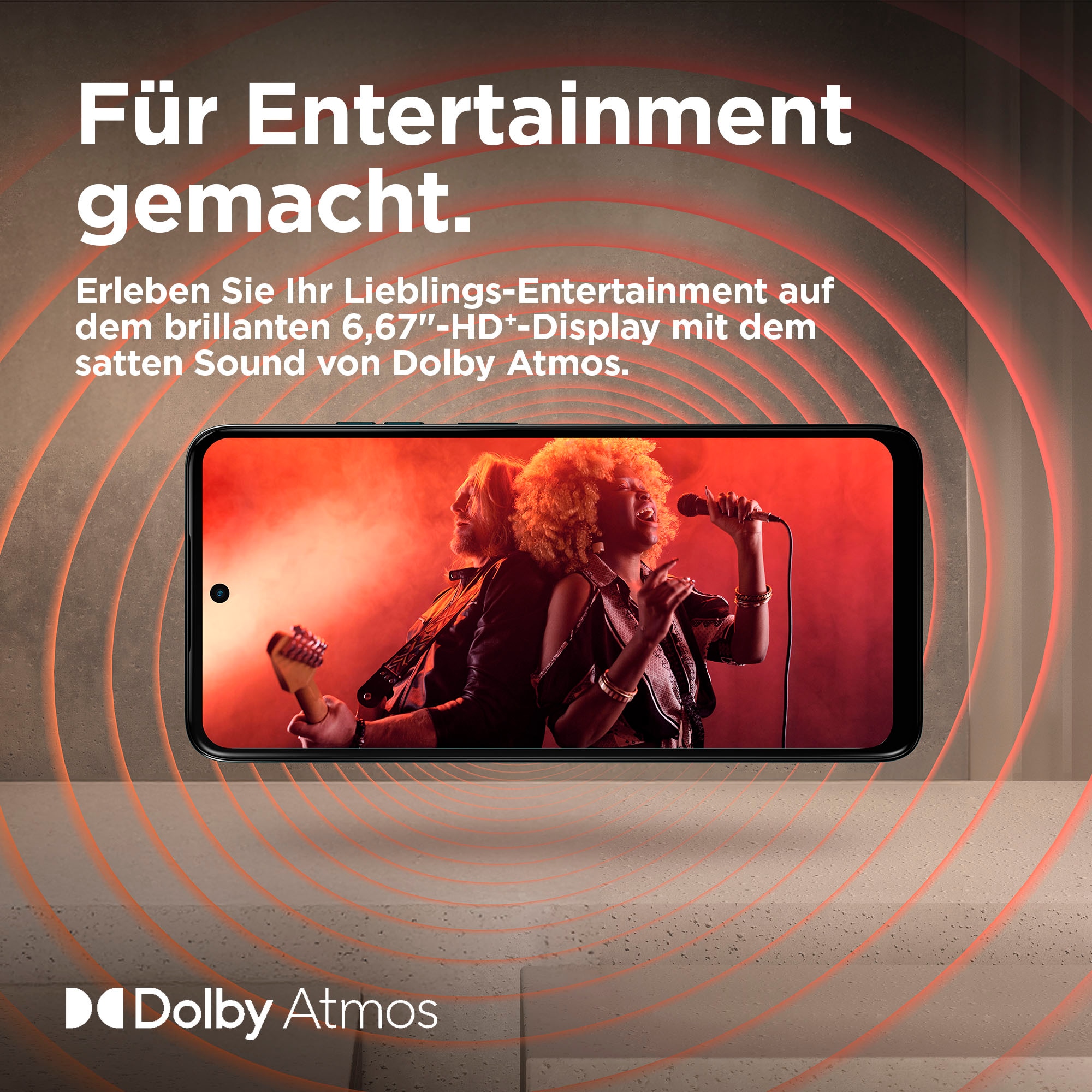 Motorola Smartphone »moto g05«, plum red
