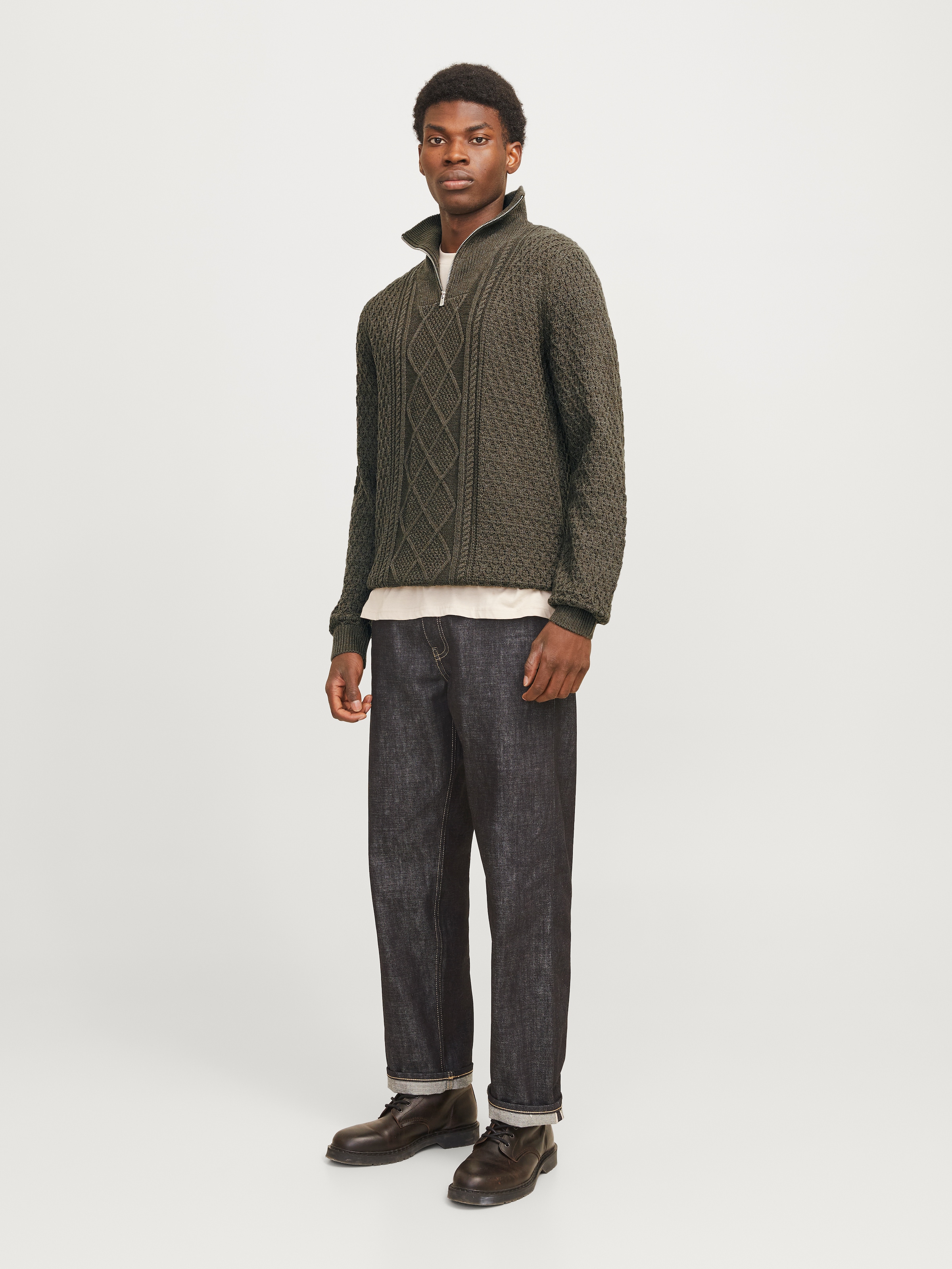 Jack & Jones Troyer »JPRBLUNORTH KNIT HIGH NECK SN«