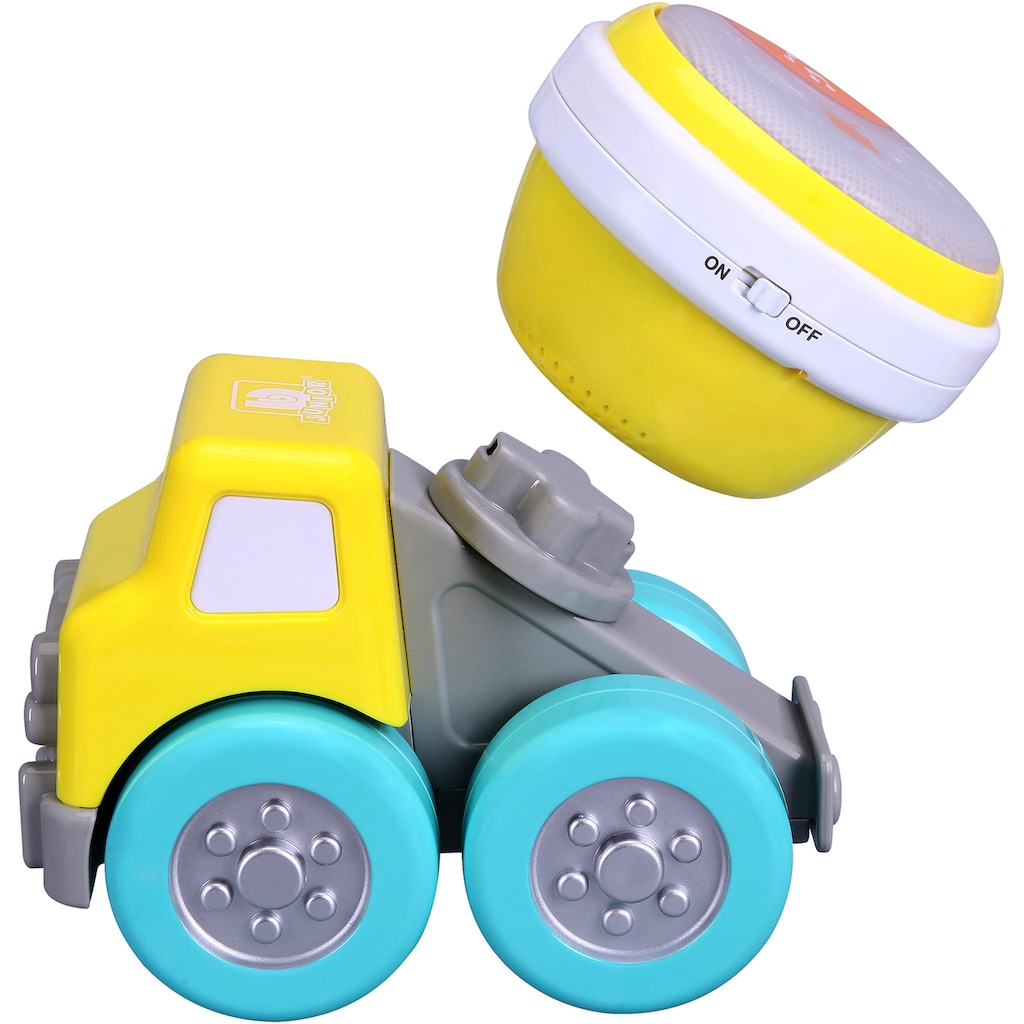 bbJunior Spielzeug-Betonmischer »Drive N Rock Zement Mixer mit Trommel«, mit Licht- und Soundeffekten