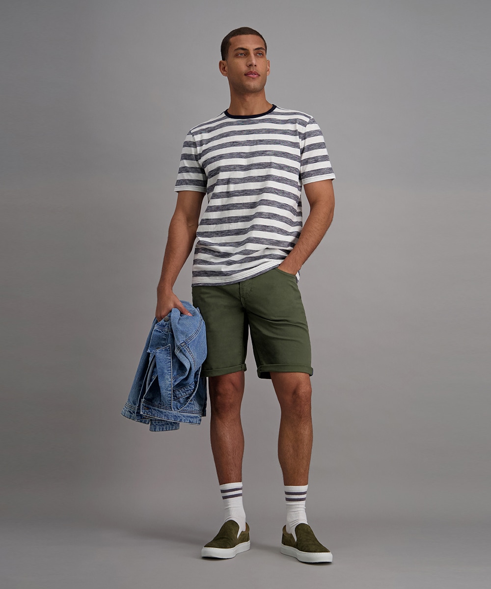 Pioneer Authentic Jeans T-Shirt mit Streifen