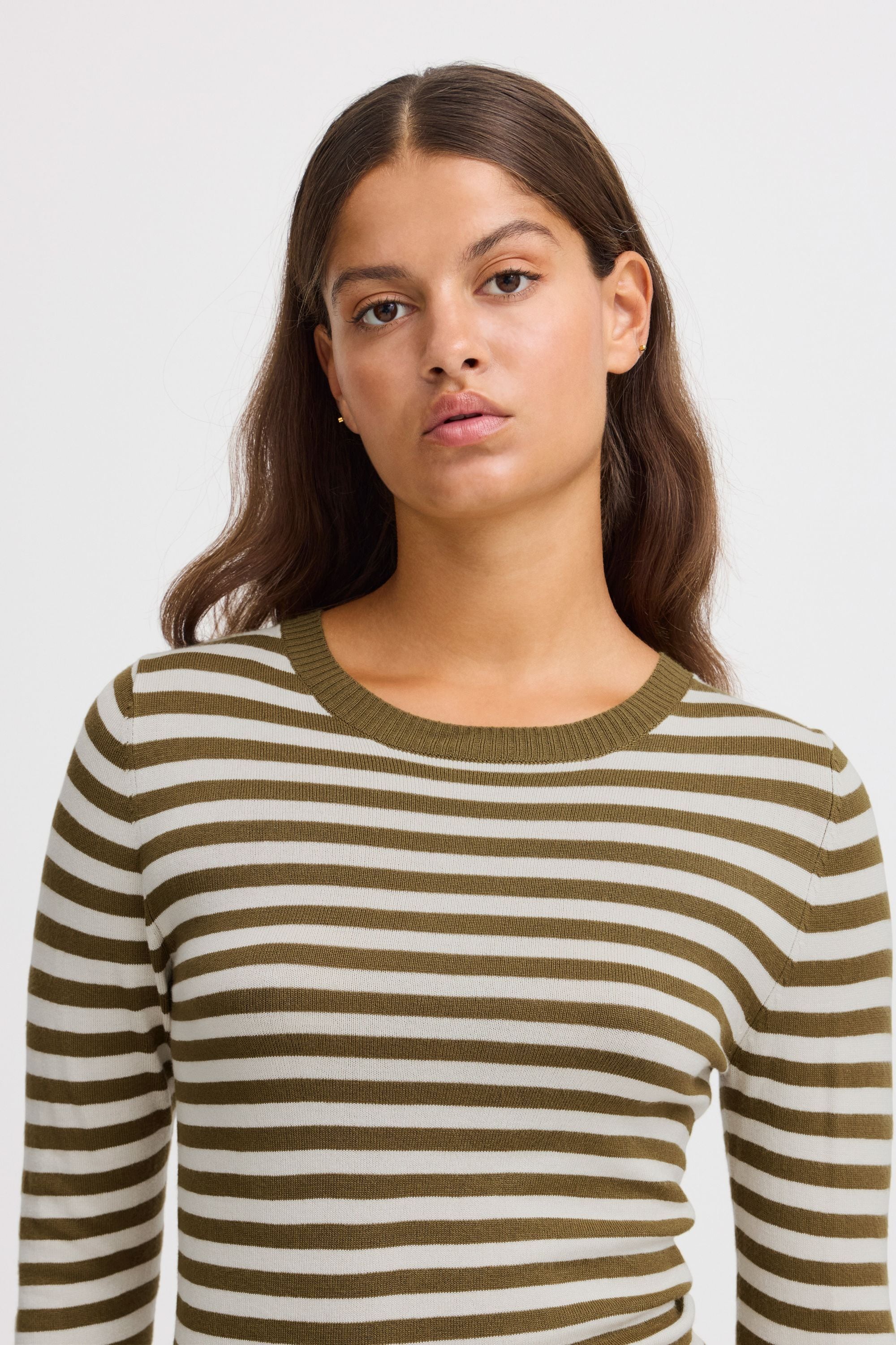 Ichi Strickfleece-Pullover »Strickpullover IHDiane«