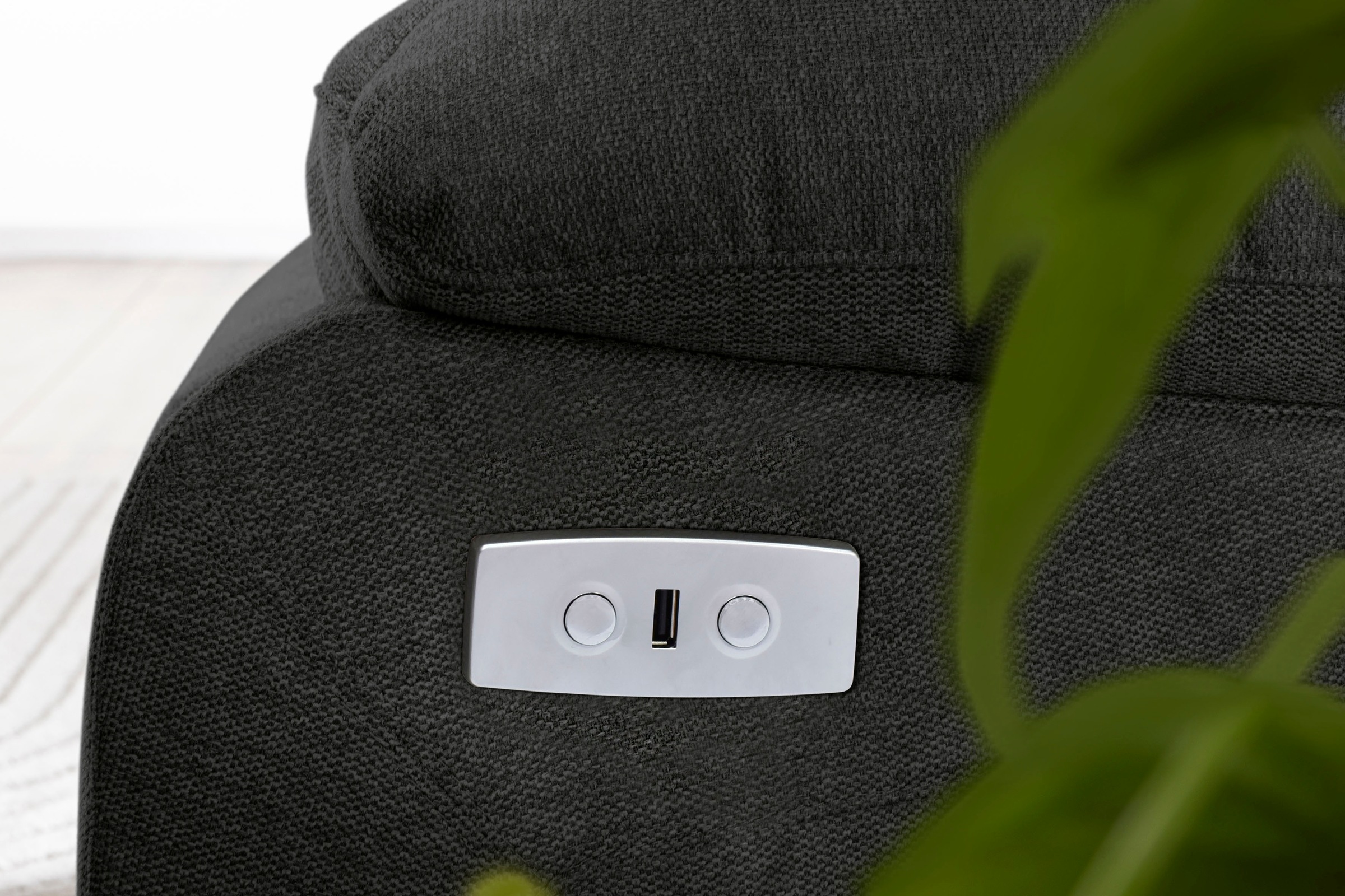 Home affaire 3-Sitzer »Lannilis«, mit manueller und elektrischer Relaxfunktion