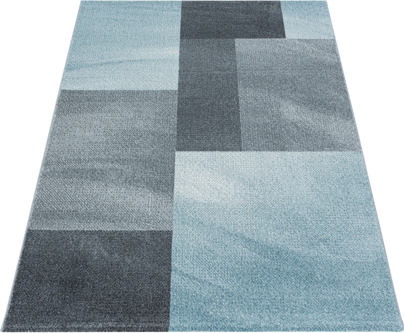 andas Teppich »Neele«, rechteckig, handgearbeitetem OTTO-Shop mit Wellen-Design, Konturenschnitt, im Wende-Teppich