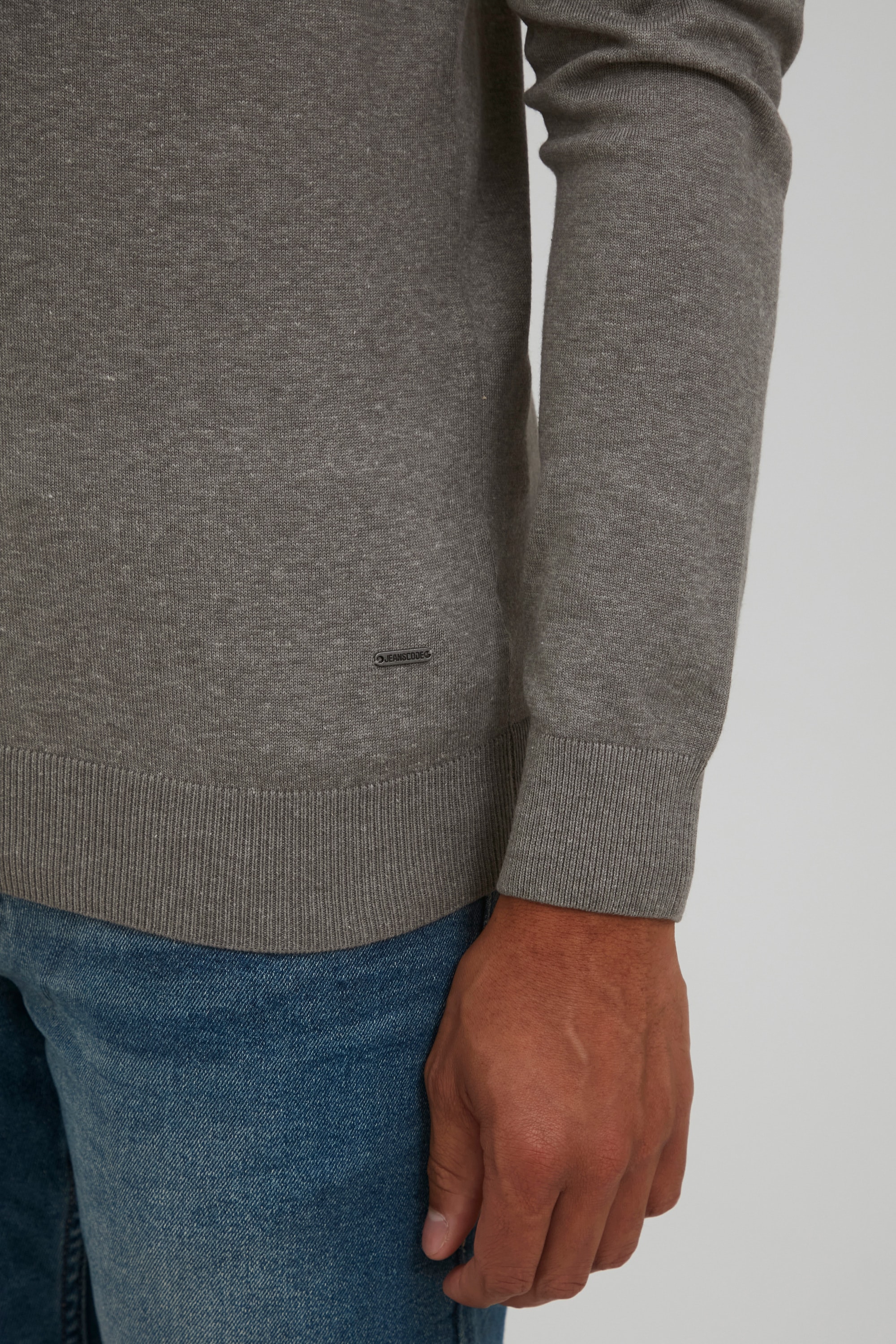 Indicode Strickfleece-Pullover »Strickpullover IDErnesto«