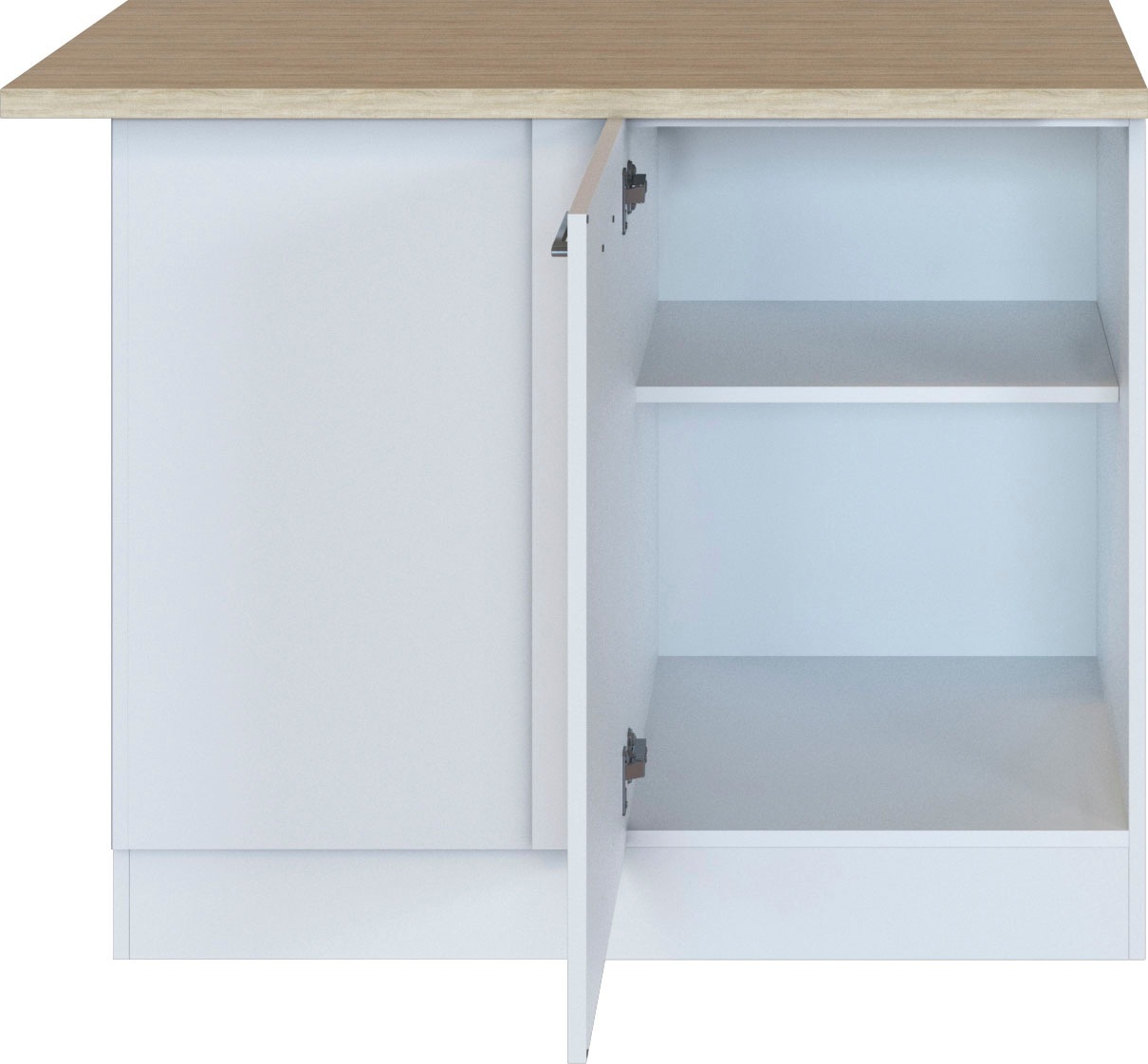 KOCHSTATION Küche »KS-Mali« Stellbreite 210/110 cm, mit E-Geräten