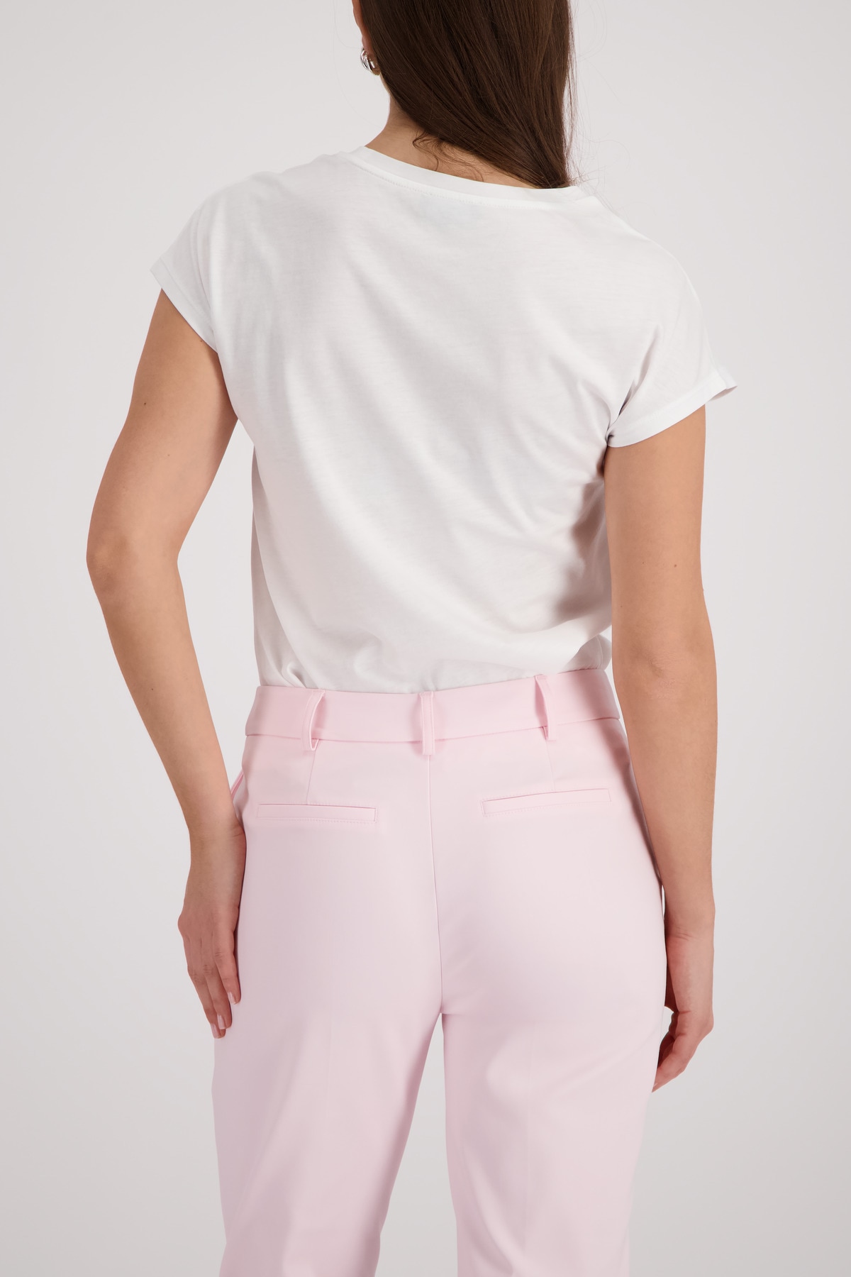 Monari T-Shirt »Shirt Basic Schmuck« Regular fit mit Strasssteinen