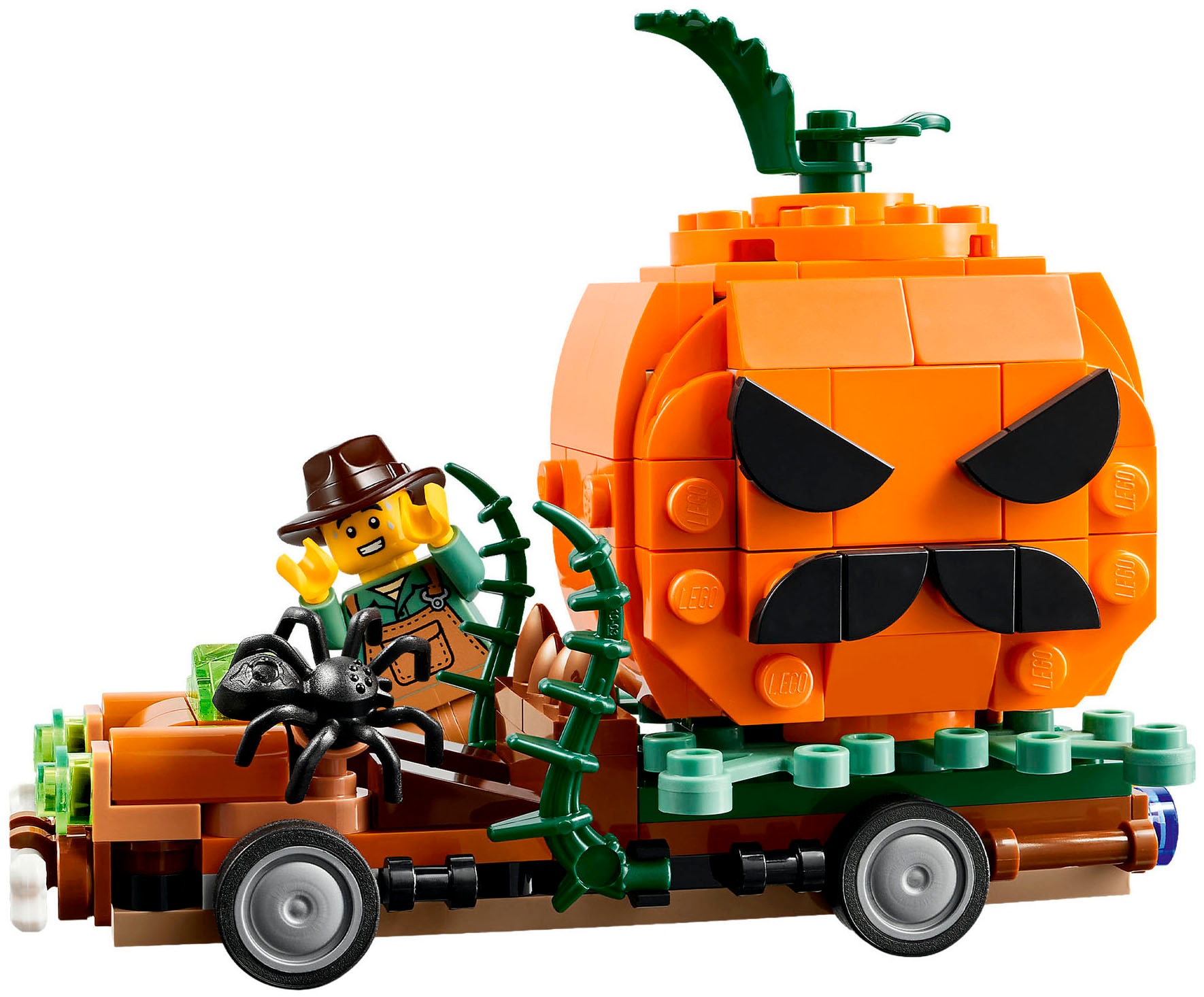 LEGO® Konstruktionsspielsteine »Pickup mit Halloweenkürbis (40822), LEGO LEGO Iconic« Made in Europe