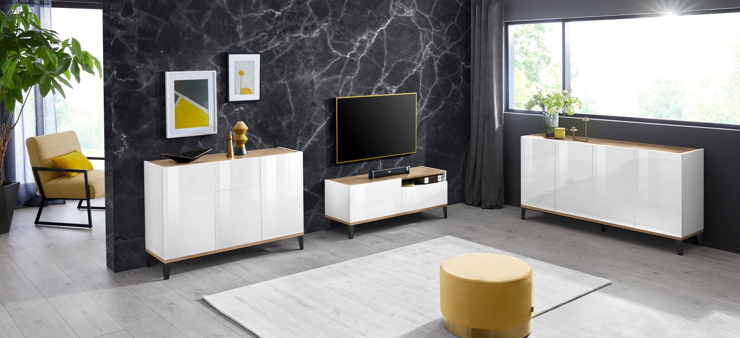 INOSIGN Sideboard »sunrise«, Breite 160 cm