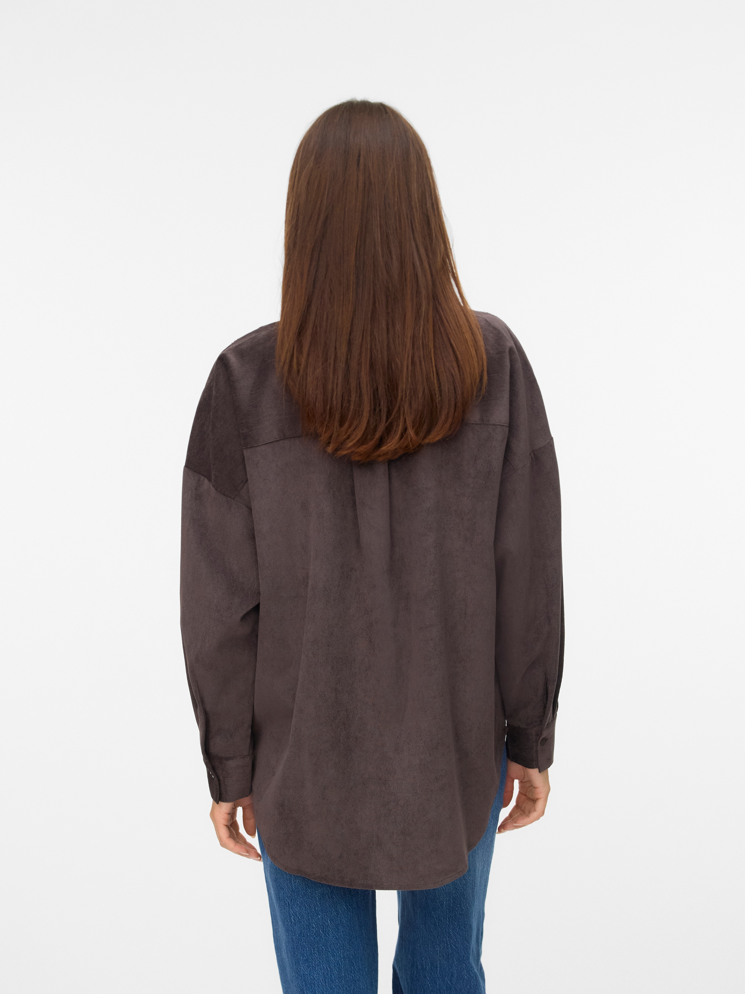 Vero Moda Hemdbluse »VMSANNE COURDEROY LS SHIRT WVN GA NOOS«