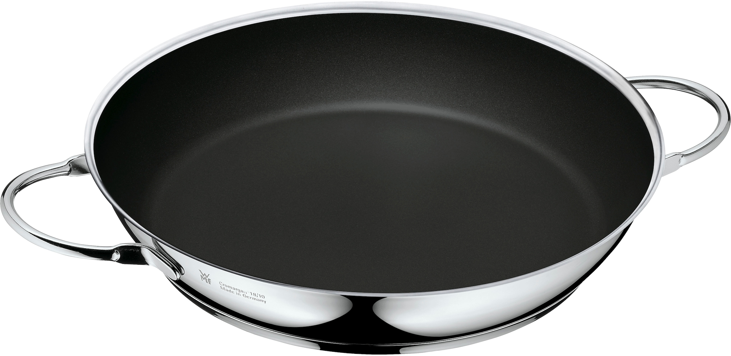WMF Servierpfanne »CeraDur Profi«, Cromargan® Edelstahl Rostfrei 18/10, (1 tlg.), TransTherm-Allherdboden