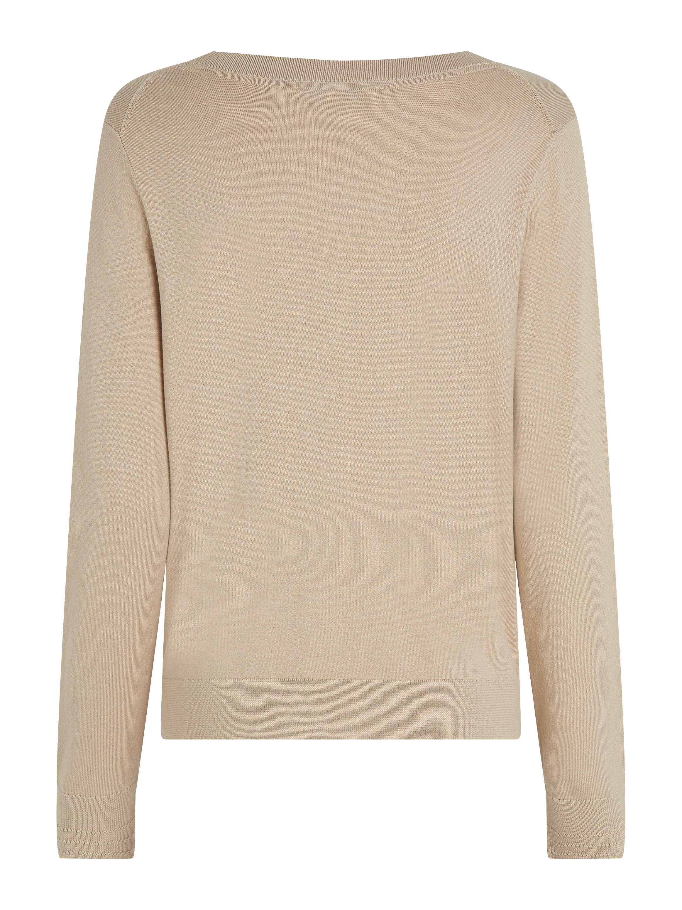 Tommy Hilfiger V-Ausschnitt-Pullover, mit Logo-Stickerei