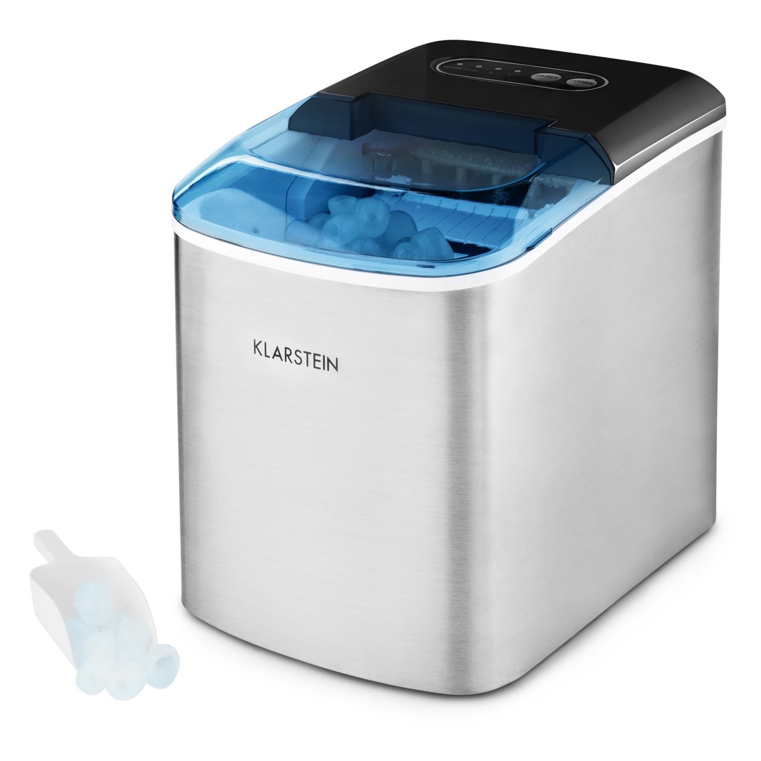 Klarstein Eismaschine Eiswürfelmaschine Eiswürfelbereiter Ice Maker 12kg