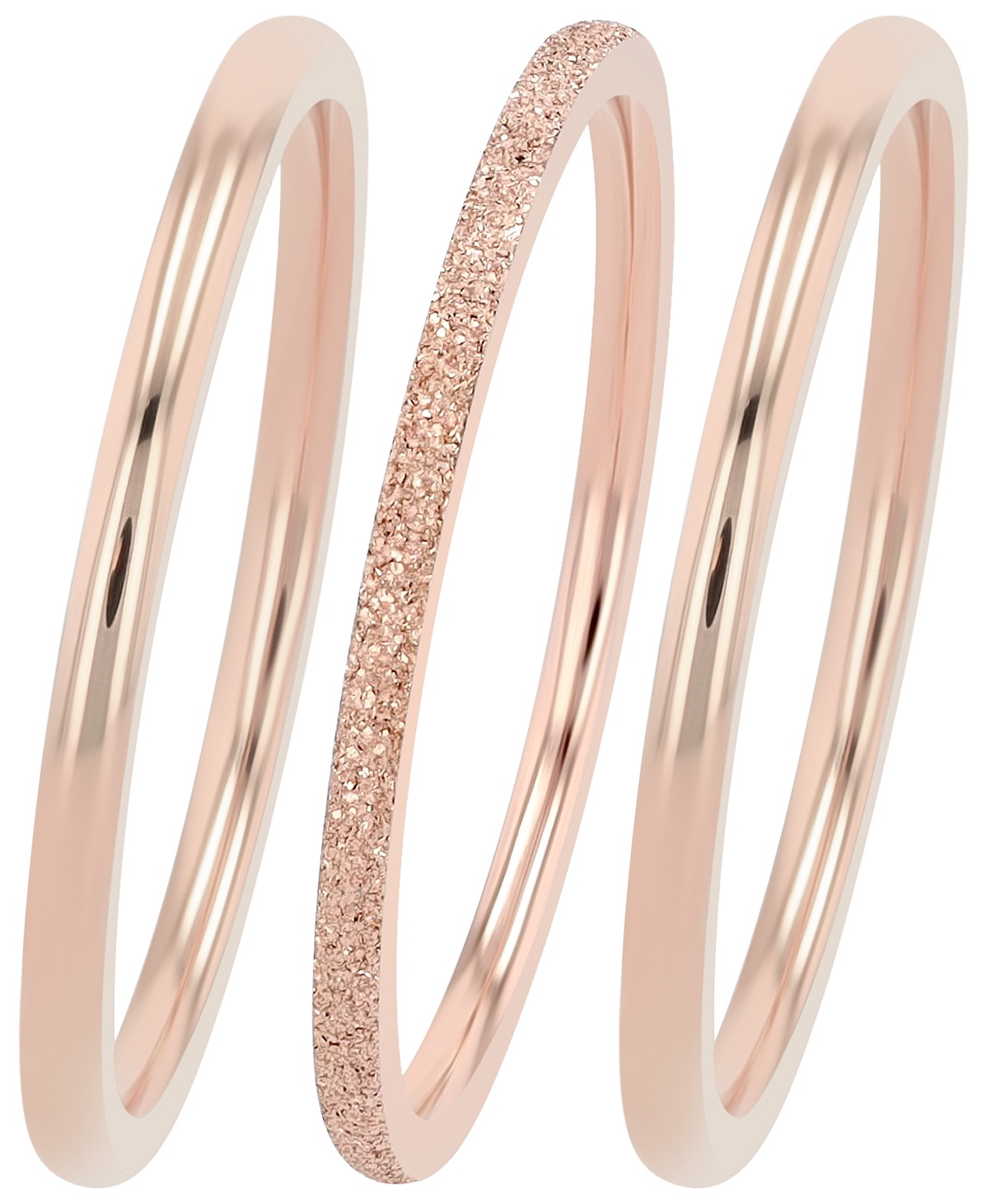 Adelia´s Fingerring »Damen Ring aus Edelstahl«