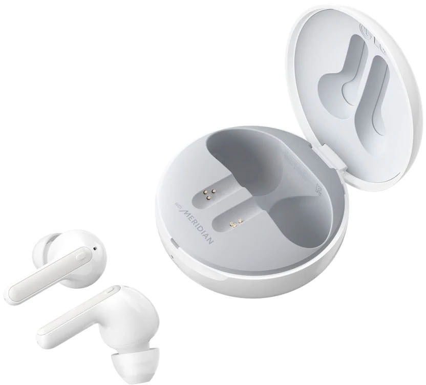 LG In-Ear-Kopfhörer »TONE Free FN7«, Bluetooth, Active Noise Cancelling (ANC)-True Wireless, MERIDIAN-Sound-UVnano
