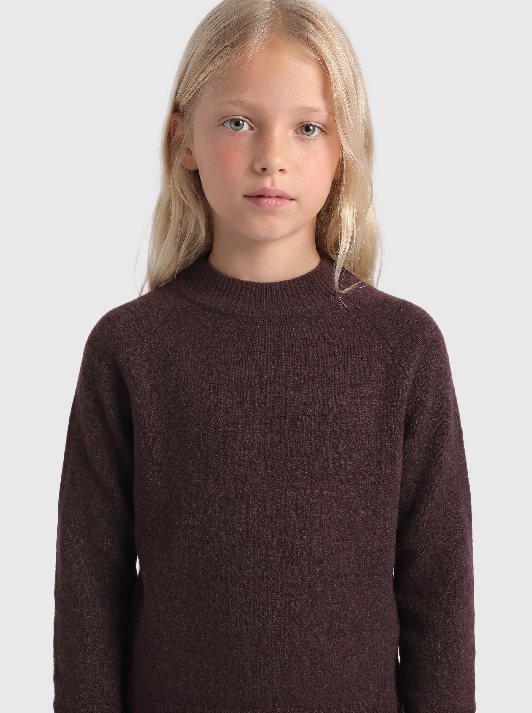 KIDS ONLY Strickpullover »KOGRICA LIFE LS PULLOVER VD KNT NOOS« Materialmix