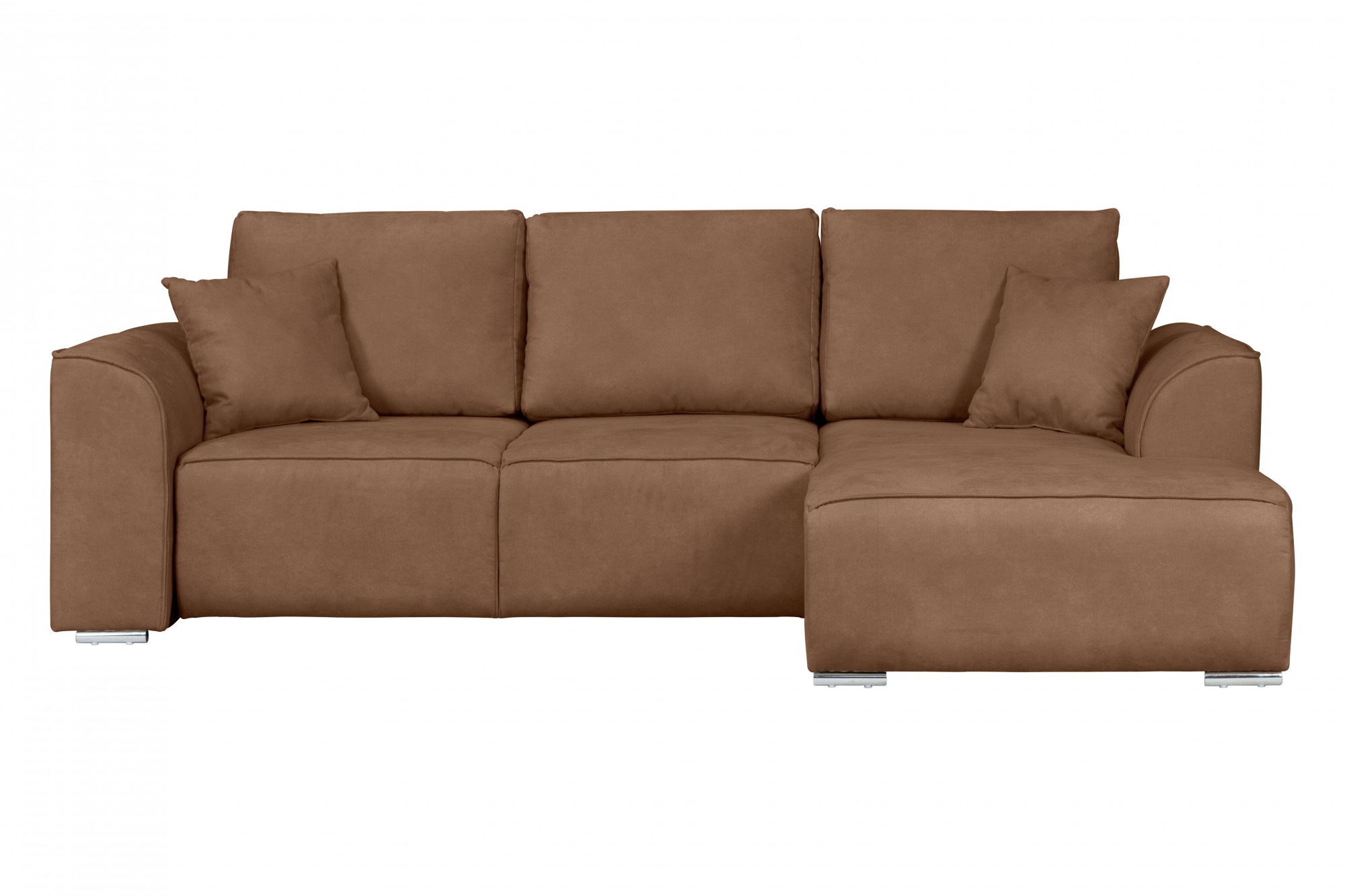 INOSIGN Ecksofa »BEATRICE optionale Schlafsofa mit Bettkasten, B/T/H: 265/170/86 cm«, L-Form, wahlweise auch mit Bettfunktion und Bettkasten