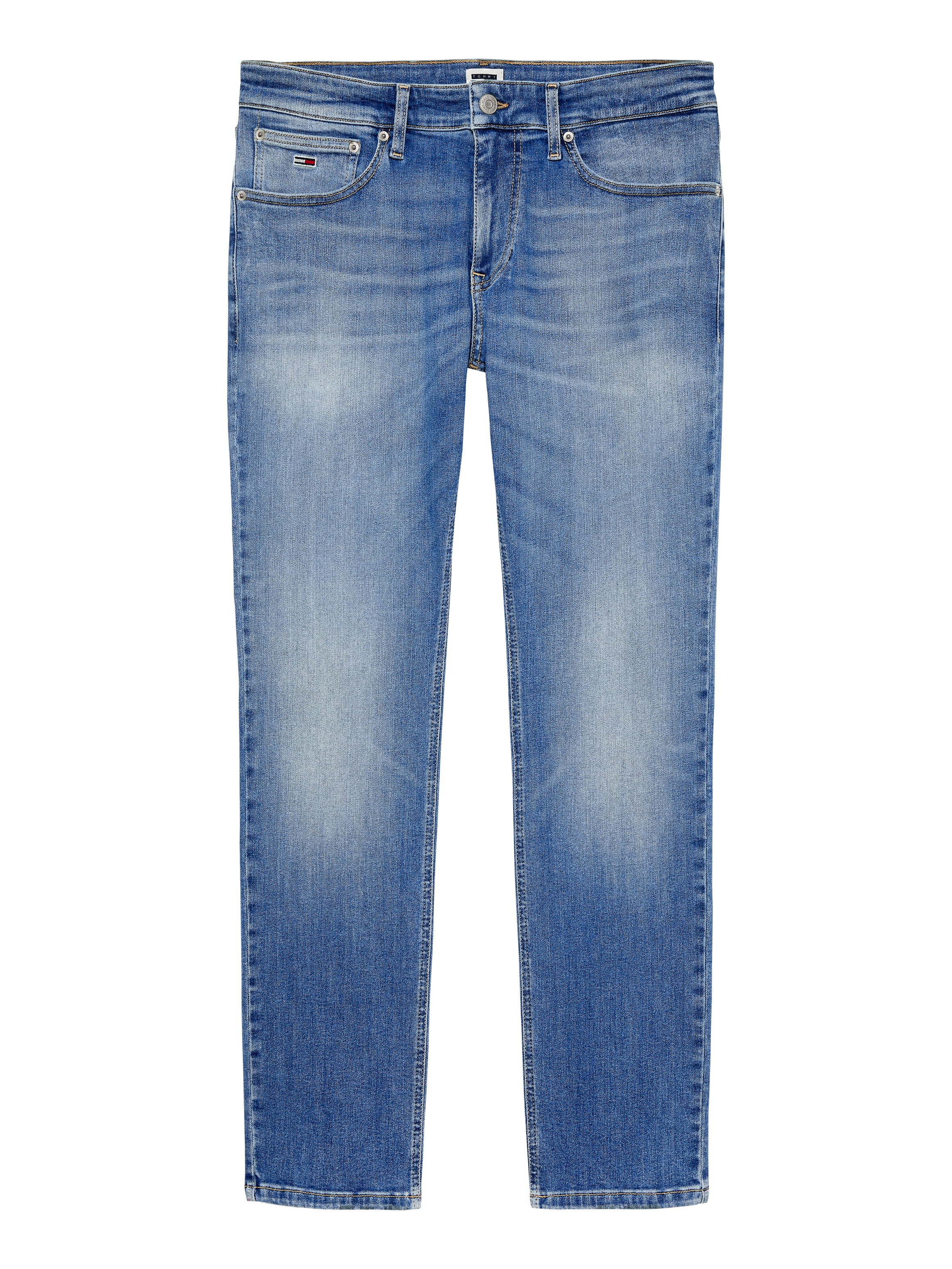 Tommy Jeans Slim-fit-Jeans »SCANTON SLIM«, mit Logoprägung