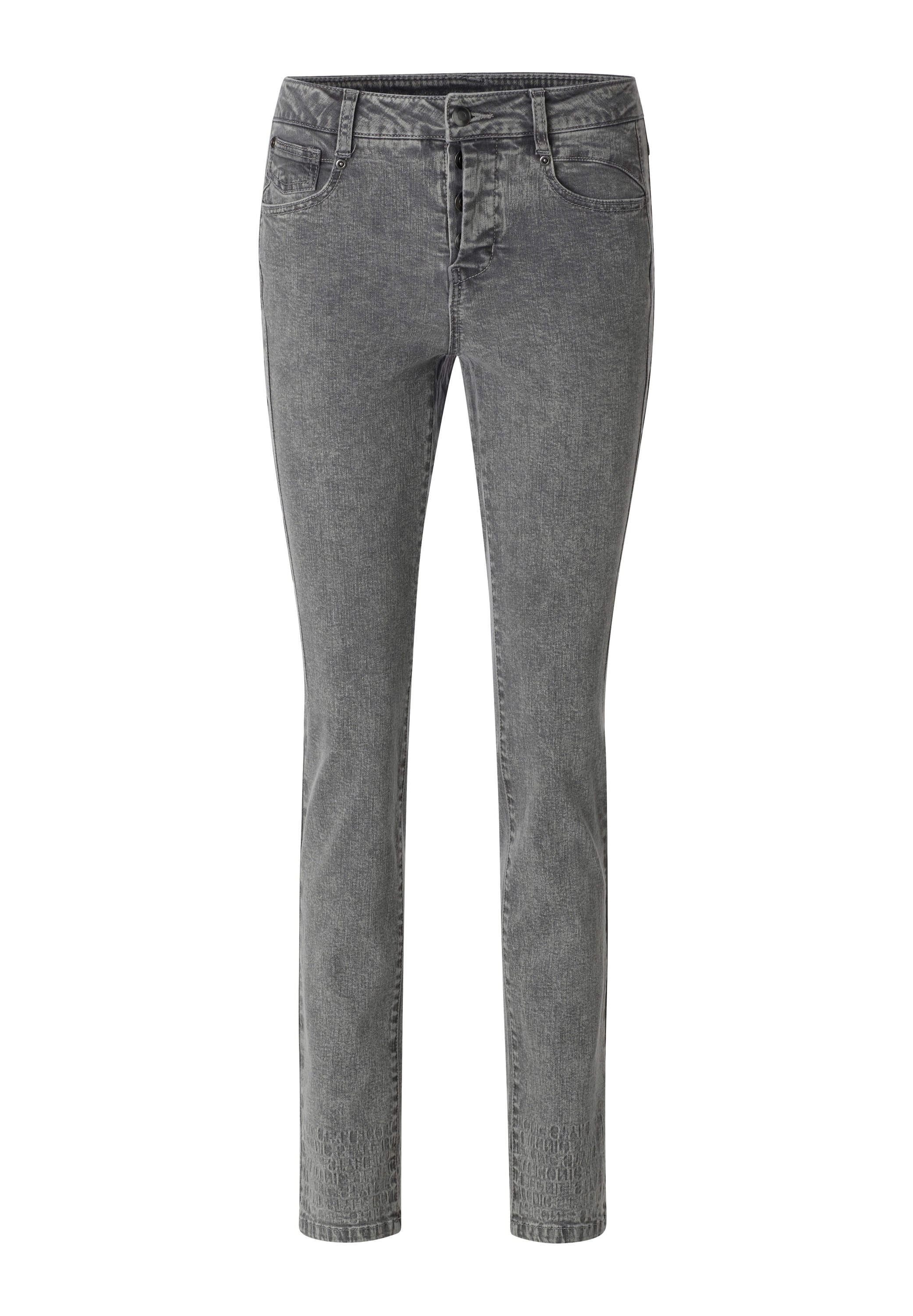 heine 5-Pocket-Jeans »Jeans 5-Pocket-Jeans mit Schriftzug«