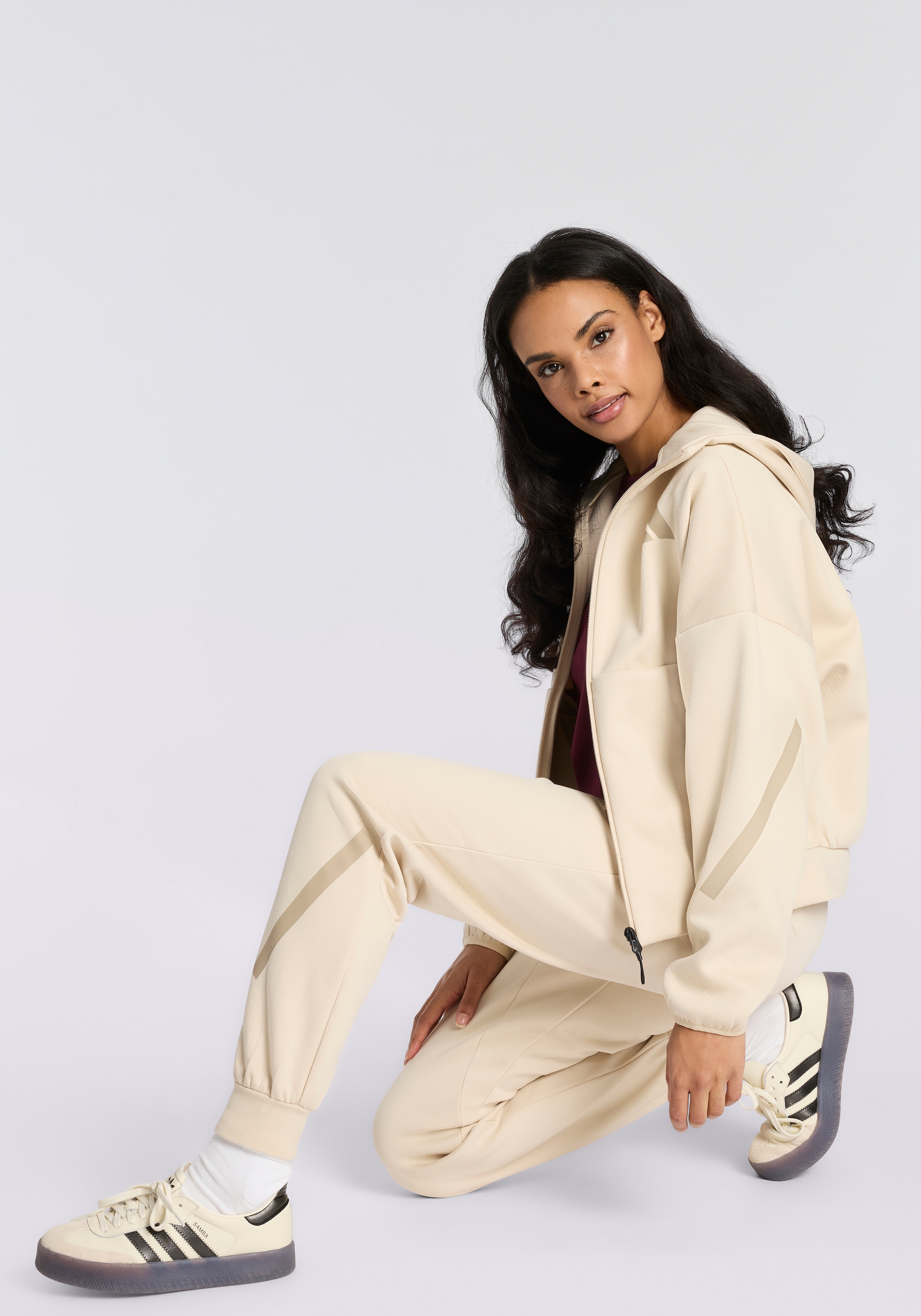 adidas Sportswear Kapuzensweatshirt »W Z.N.E. FZ«
