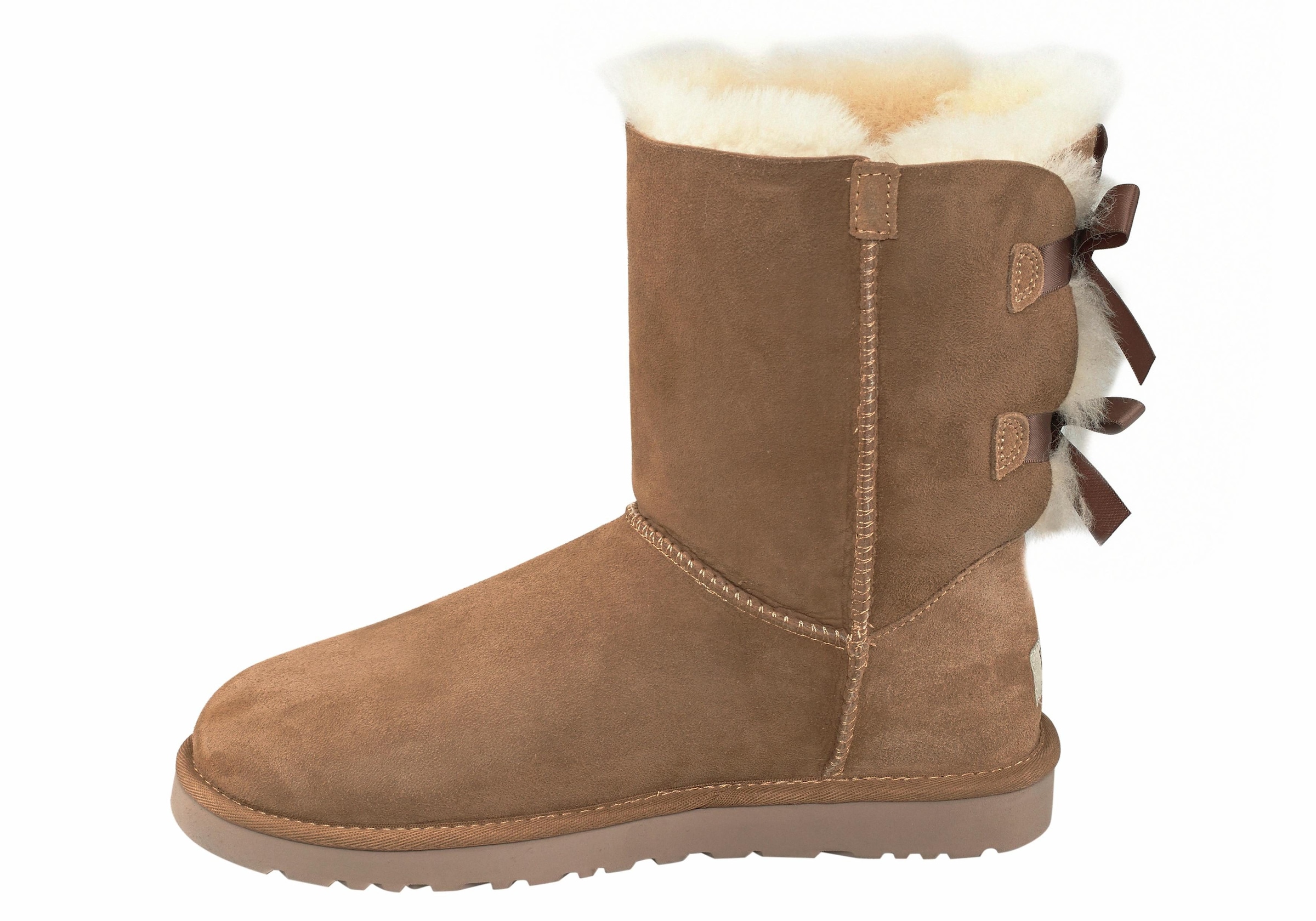 UGG Schlupfboots »Bailey Bow 2«, mit Satinschleifen hinten am Schaft