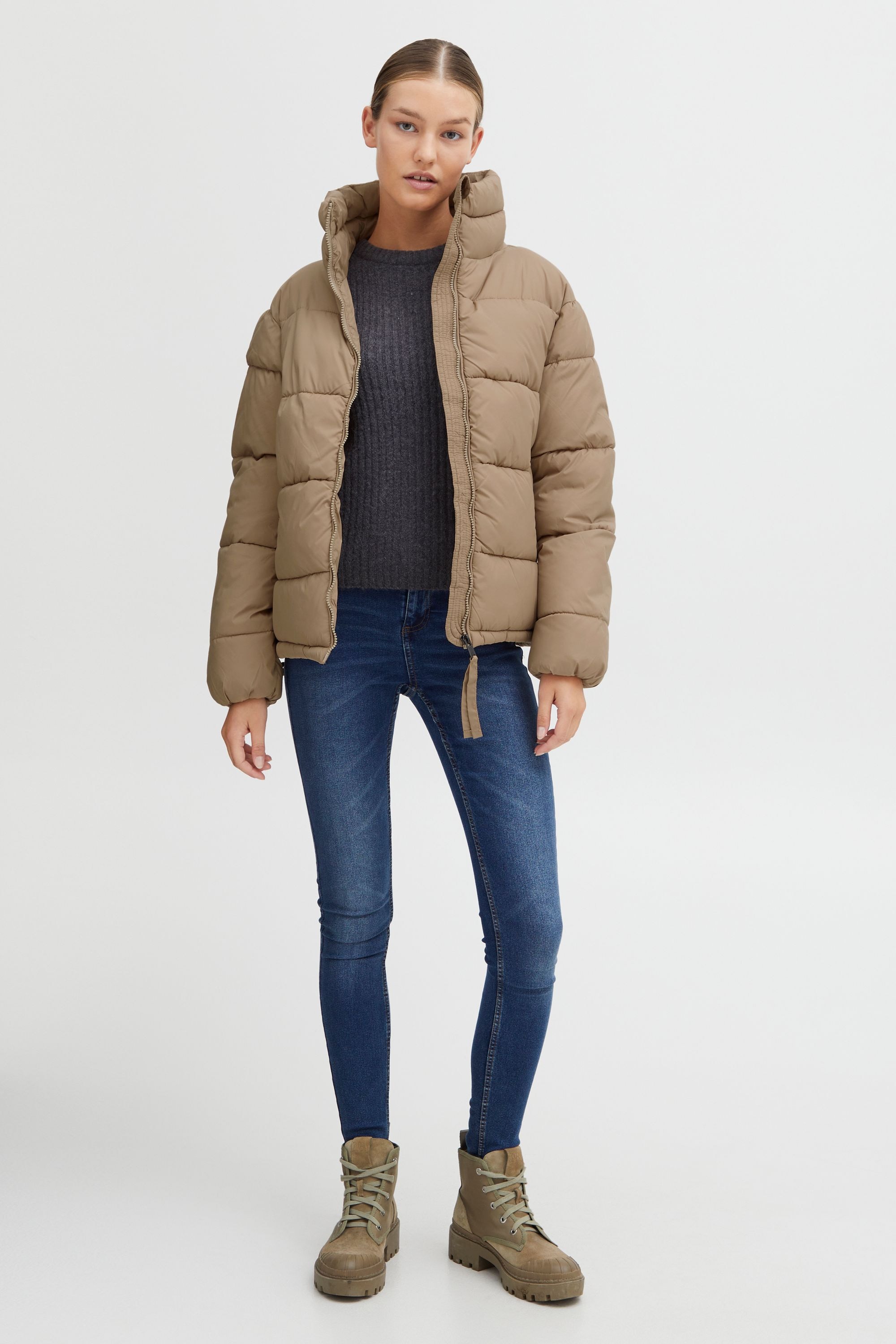 OXMO Steppjacke »Steppjacke OXBodila«, ohne Kapuze