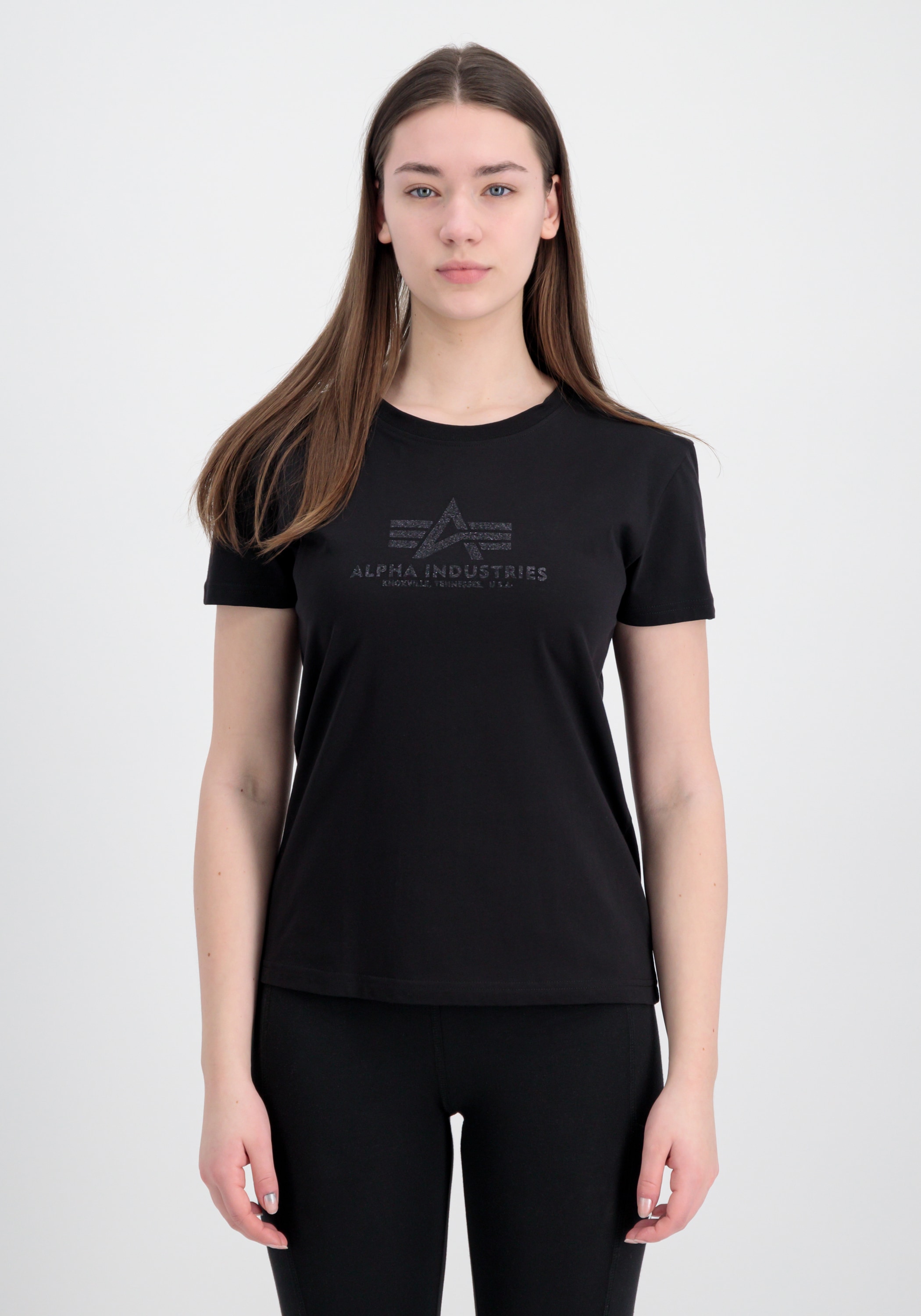 T-Shirt »ALPHA INDUSTRIES Women - T-Shirts New Basic T G Wmn«