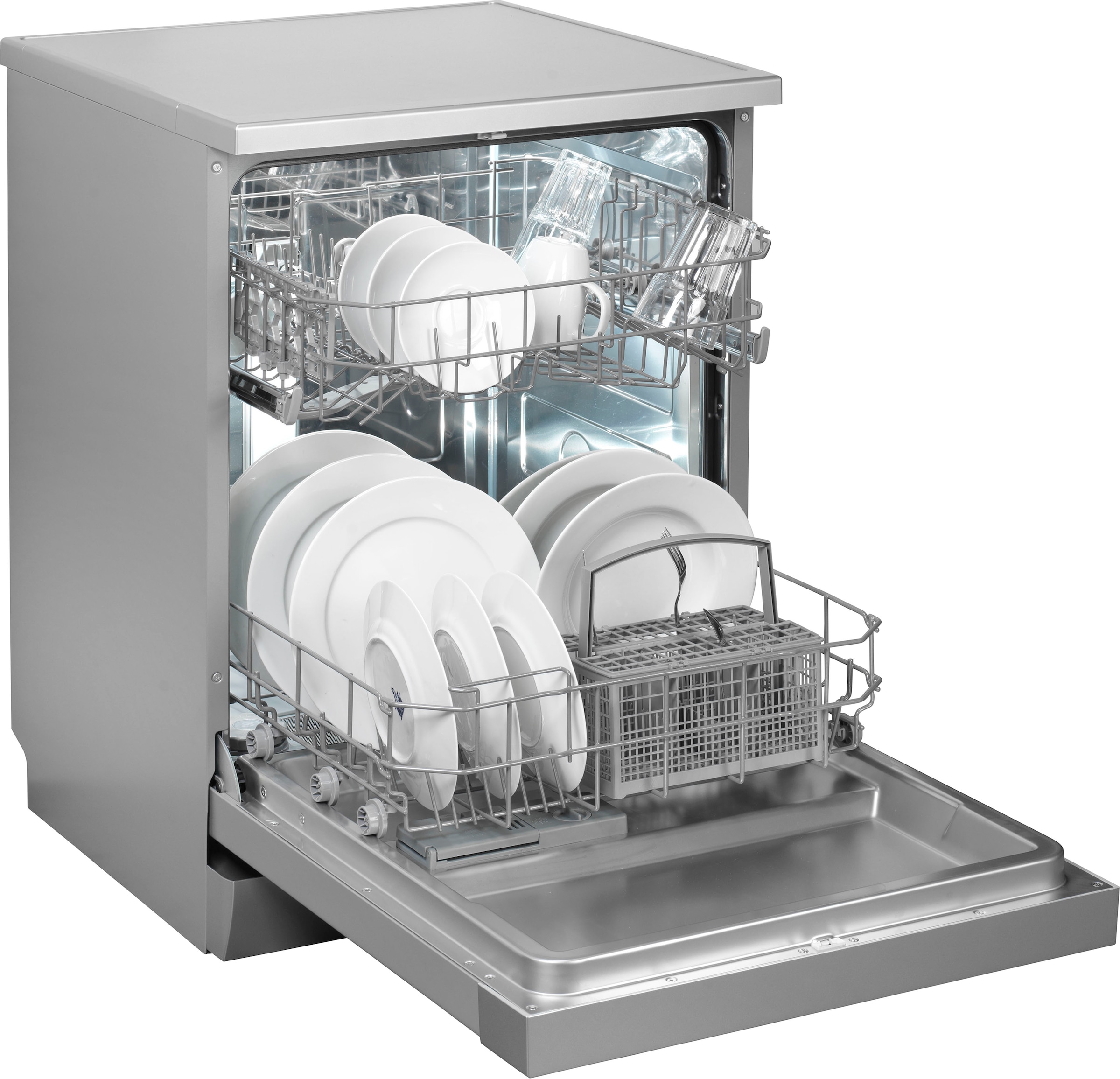 Amica Standgeschirrspüler »GSP 542 010-1 Si« 12 Maßgedecke
