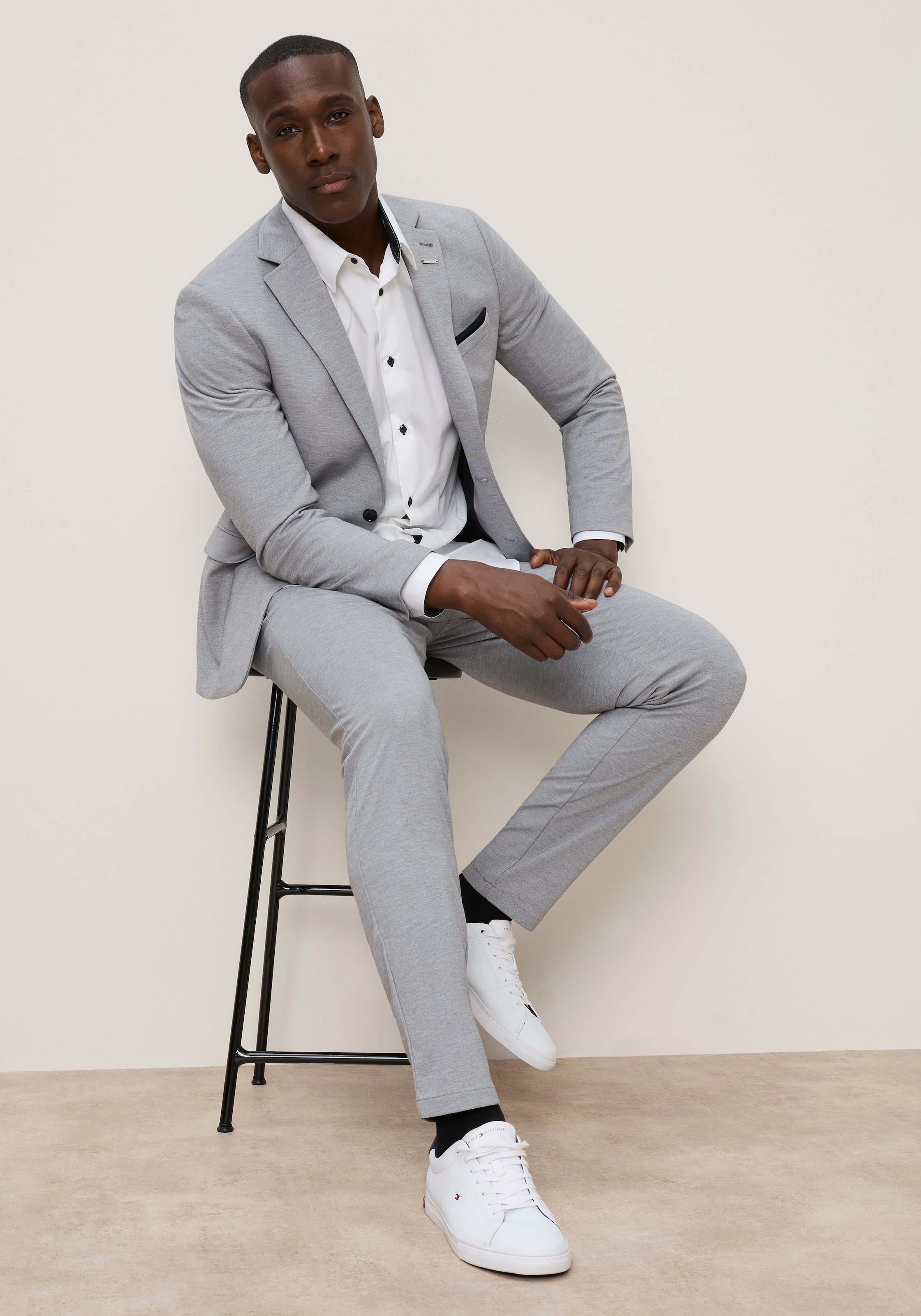 Bruno Banani Anzug »Jersey« Sakko & Hose,  normal elastische Qualität
