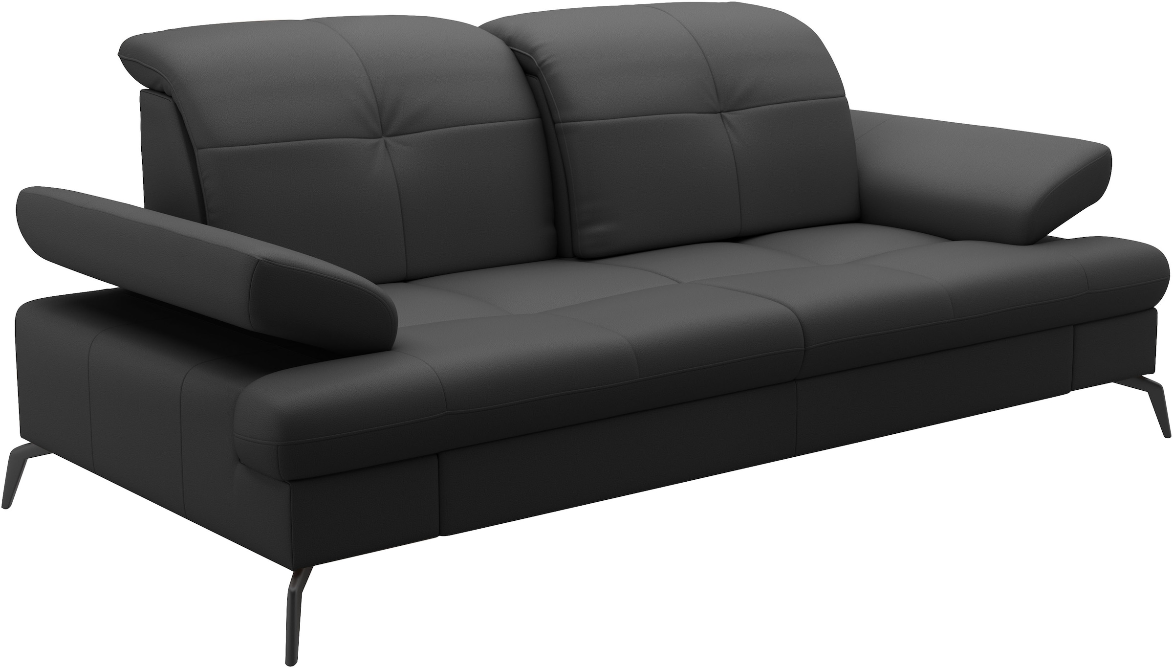 sit&more 2,5-Sitzer »Amica, inkl. Sitztiefenverstellung und Armteilverstellung«, wahlweise mit Kopfteilverstellung und Bettfunktion