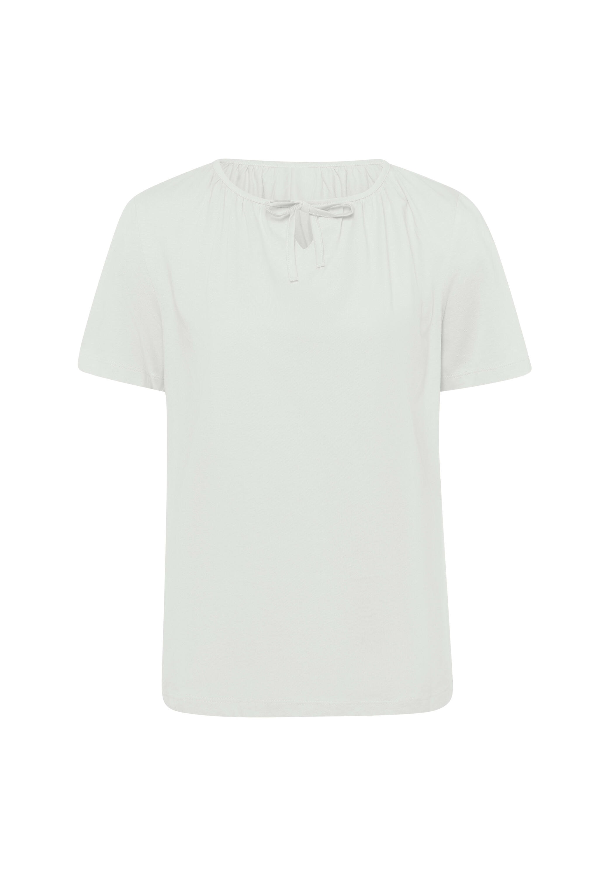 Sieh an! T-Shirt »Kurzarm-Shirt T-Shirt mit Raffungen«