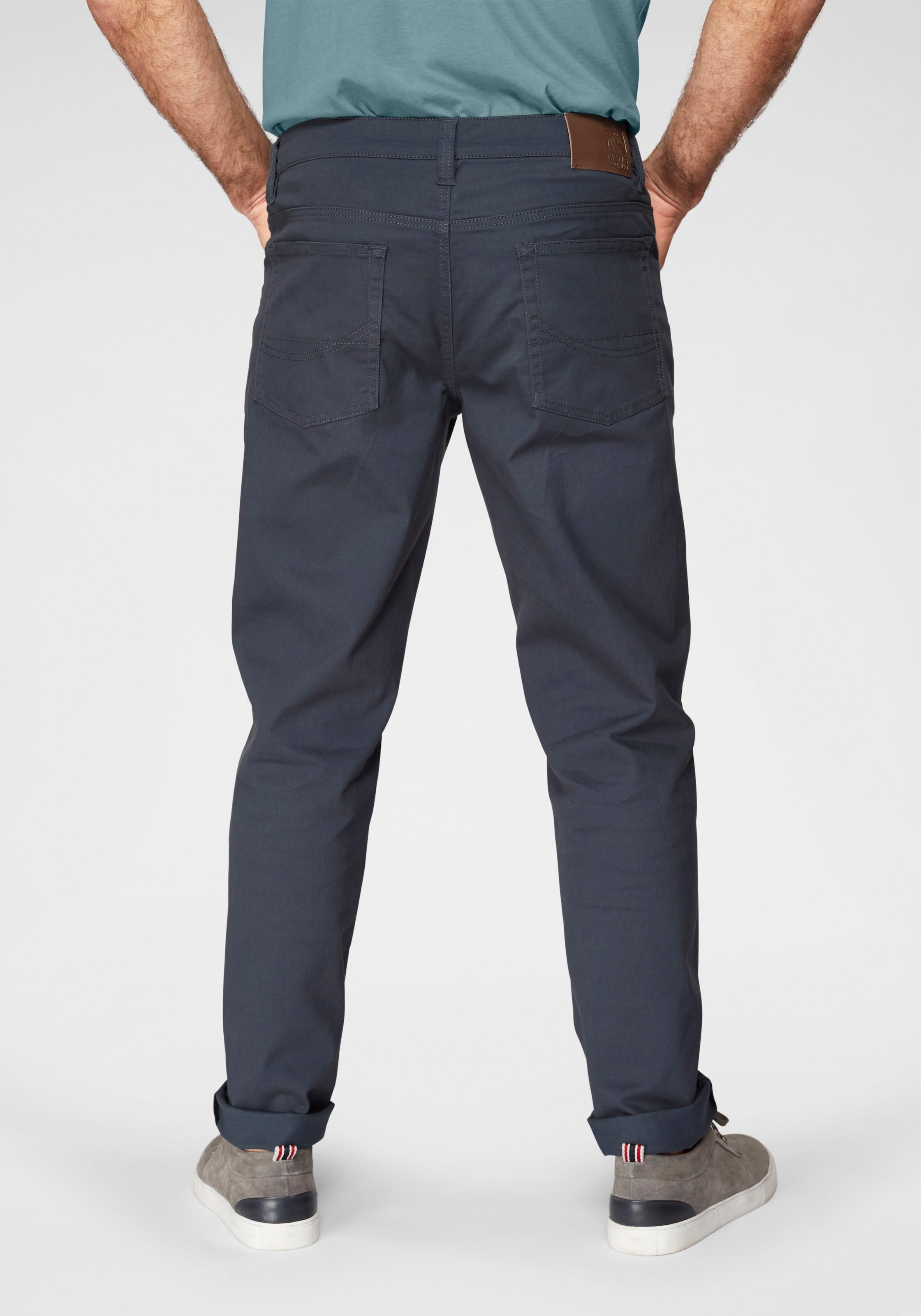 Man's World 5-Pocket-Hose, Stretchhose mit Dehnbund