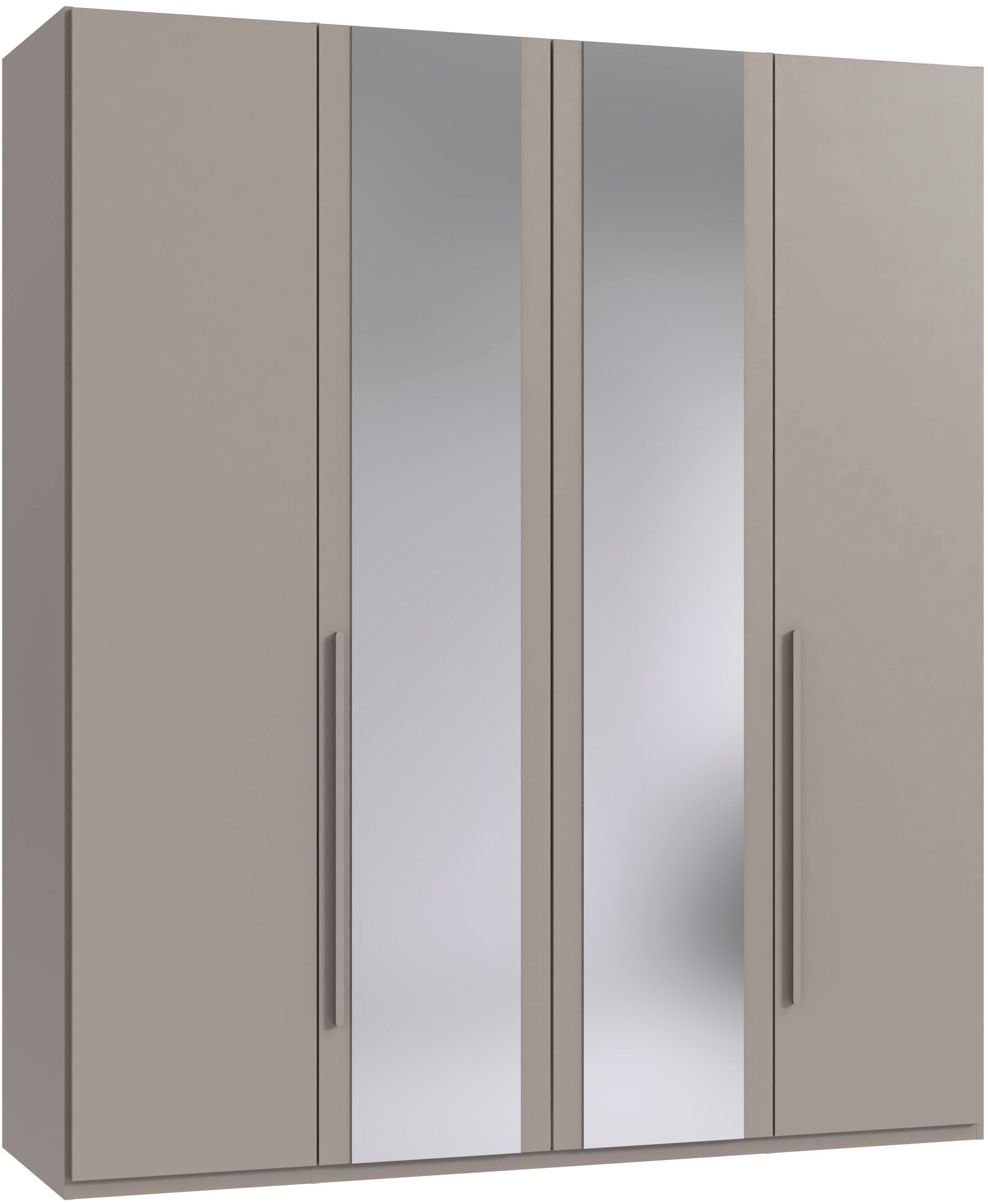 Wimex Drehtürenschrank »London in den Breiten 180cm, 225cm und 270cm erhältlich, inkl. Spiegel« Kleiderschrank wahlweise mit Basic- o. Premium-Ausstattung erhältlich