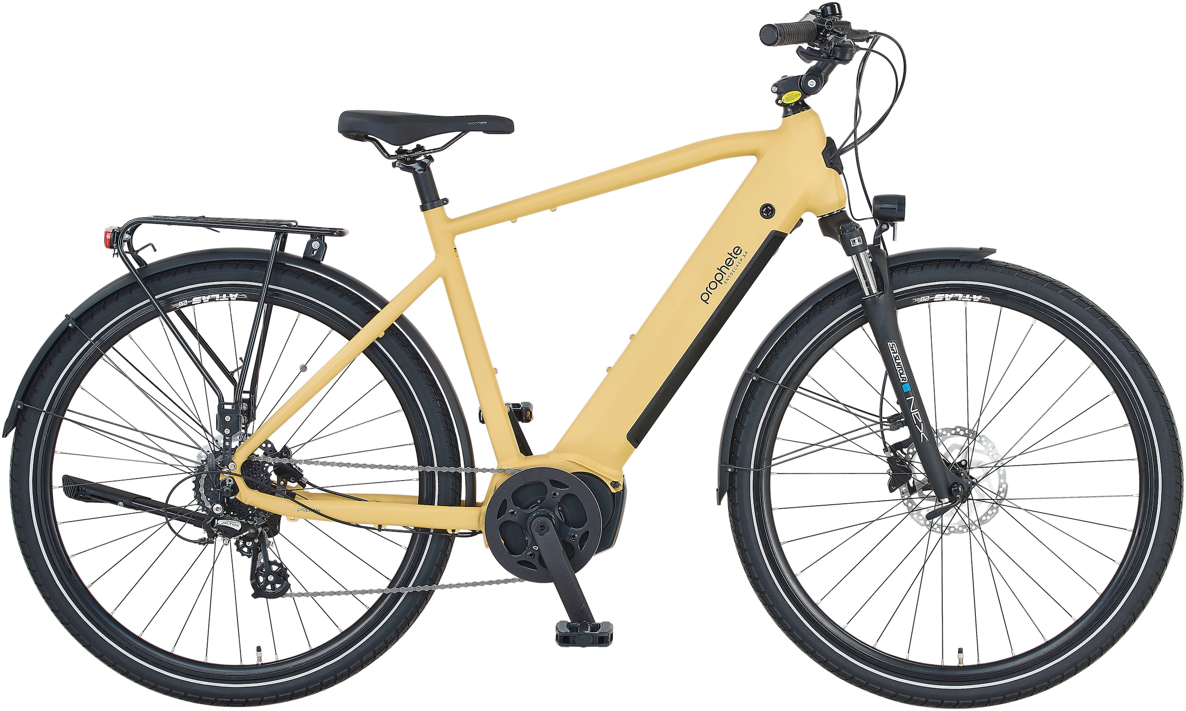 Prophete E-Bike »Entdecker 3.4«, 8 Gang, Shimano, Mittelmotor 250 W, Pedelec, Elektrofahrrad für Herren
