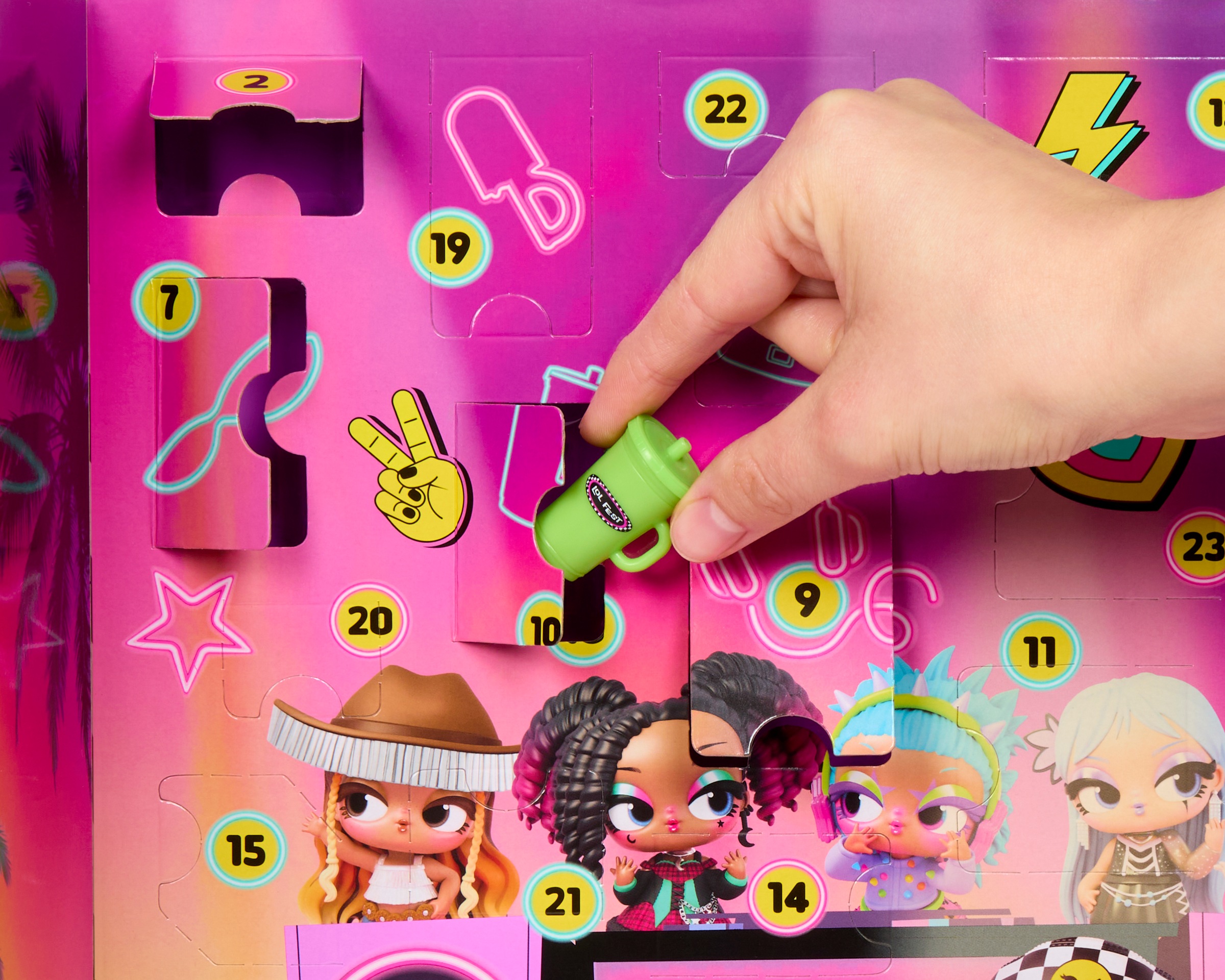 L.O.L. SURPRISE! Spielzeug-Adventskalender »L.O.L. Surprise Music Festival« ab 3 Jahren