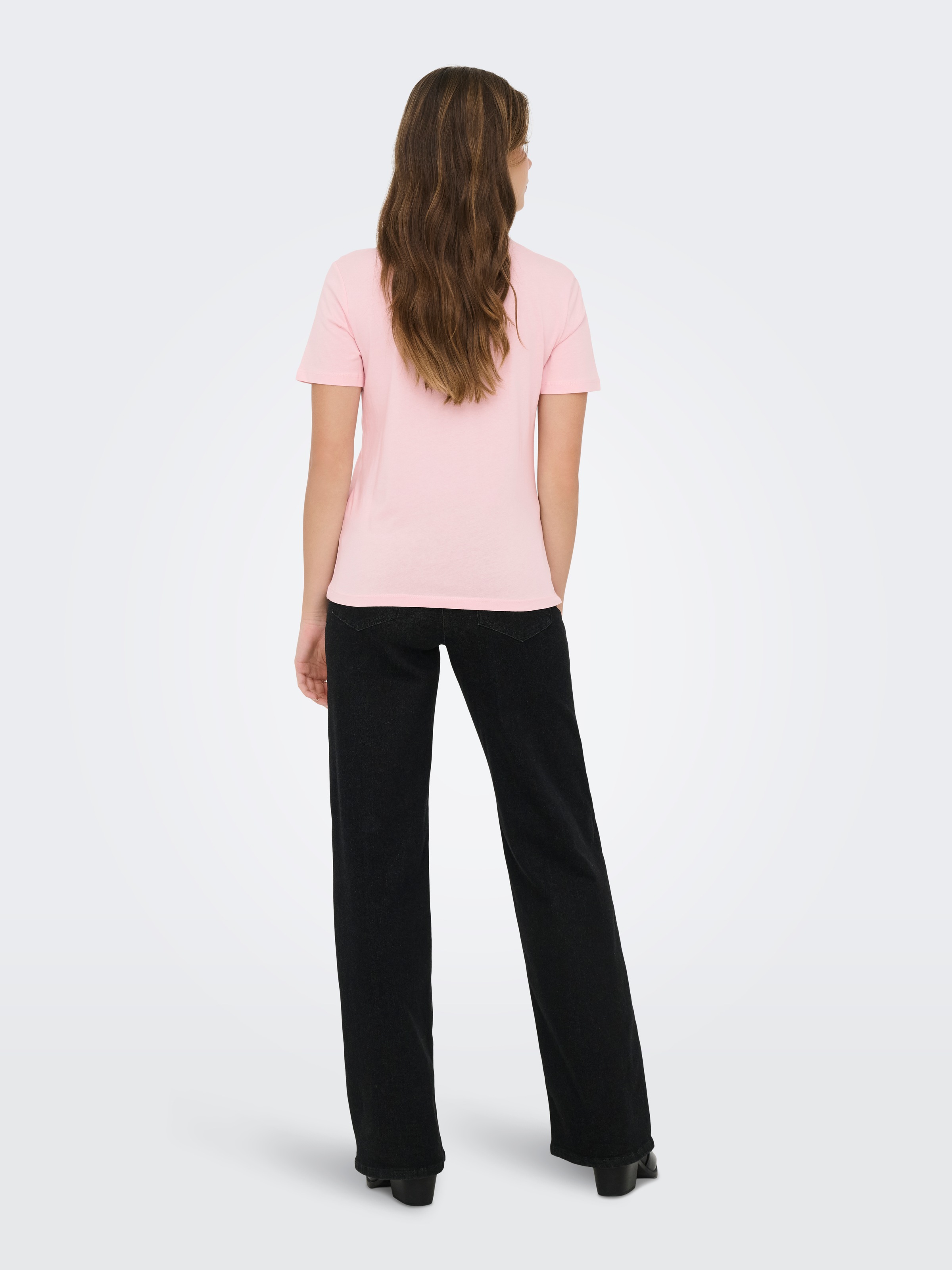 ONLY Kurzarmshirt »ONLKITA S/S TEE JRS NOOS« Baumwolle, regular fit, Rundhals