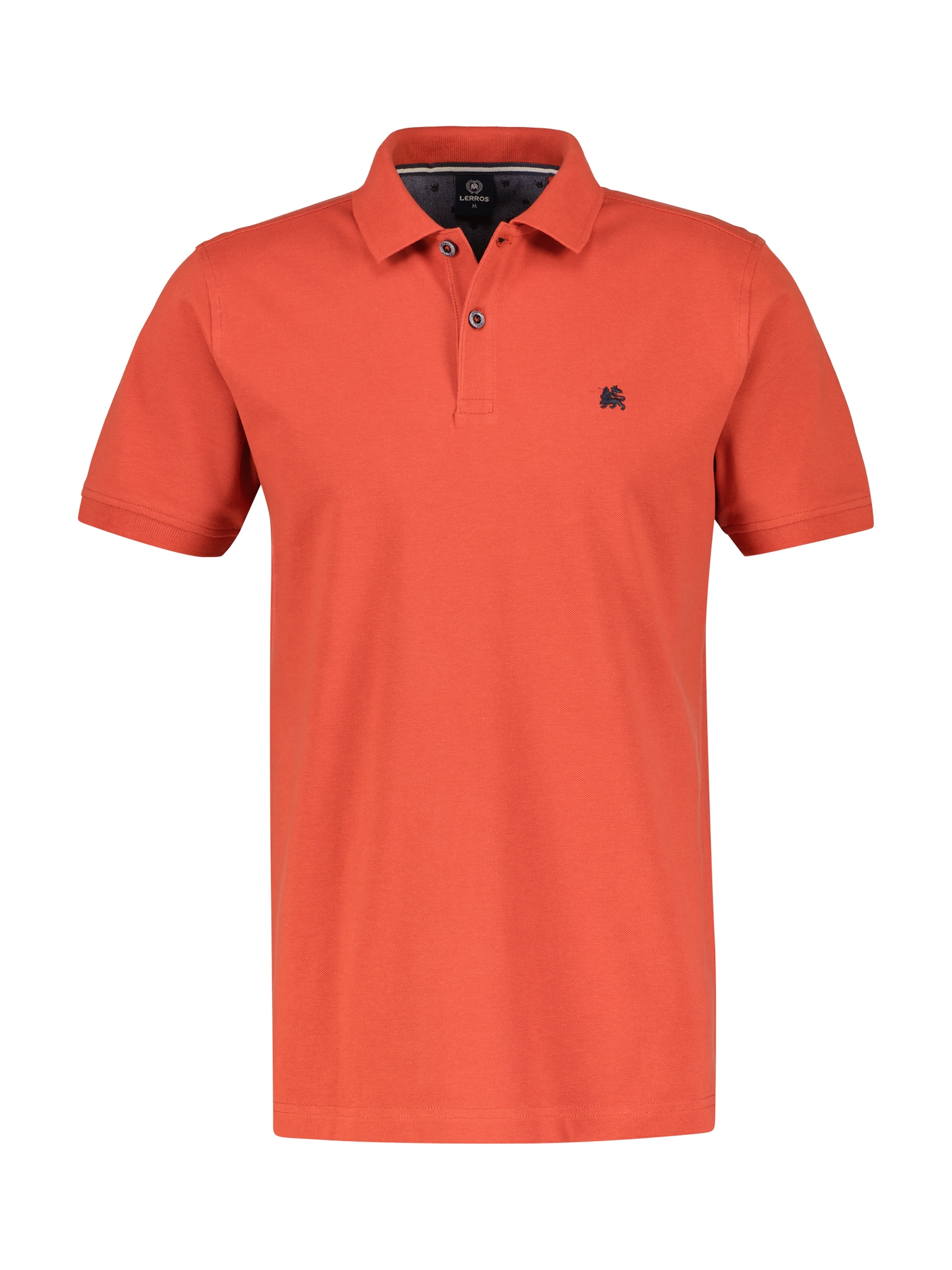 LERROS Kurzarmshirt, mit Logostickerei auf der Brust